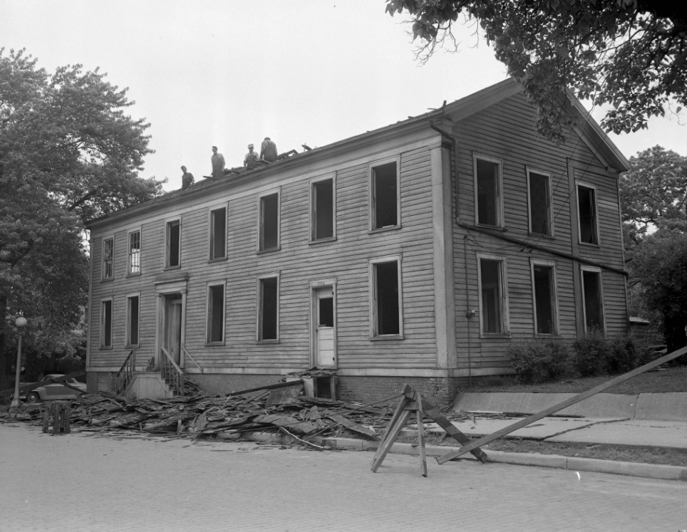 The Demolition of The Beehive, June 1949, Source: The Lexingtonian