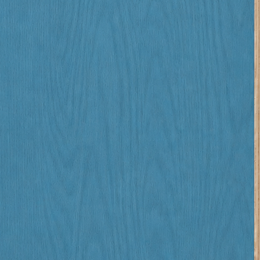 MIMIX Teal Blue finish swatch showing a blue stained woodgrain texture.
