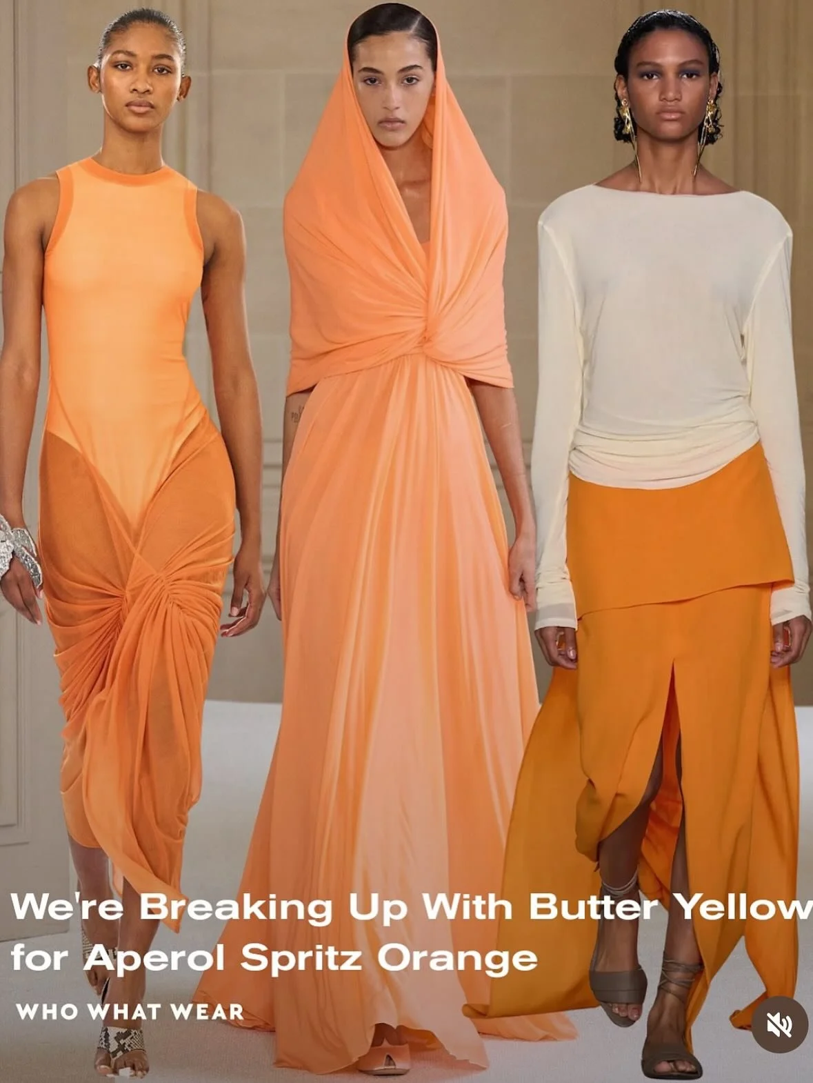 @CUUP is making a splash in Aperol Spritz orange 🍊

Our latest placement in @whowhatwear a vibrant moment showcasing @CUUPs glow collection in summer&rsquo;s zestiest new statement shade. Thank you @balencianas