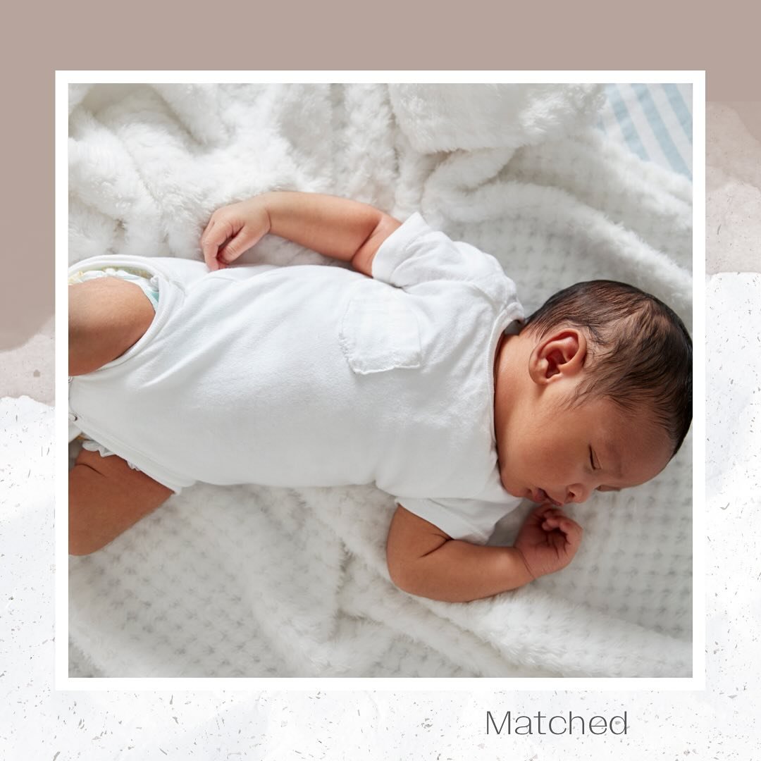 It&rsquo;s a match! 🤍

The P-S family signed on with Hello Baby in January of 2024 and were already home study approved.  They remained patient and diligent in presenting their profile, and they were recently chosen by an expectant mom due early Jul