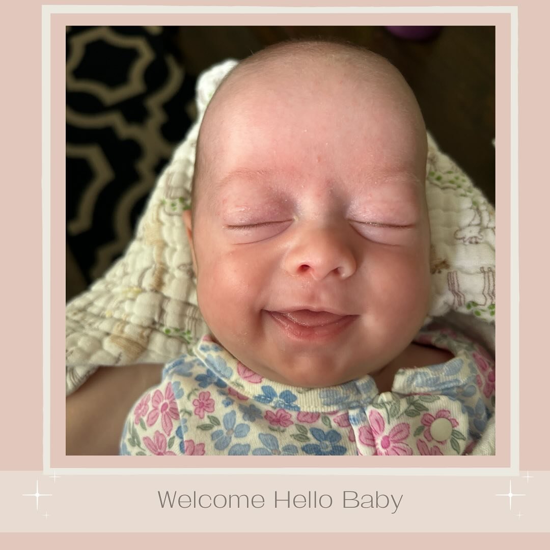 Welcome Hello Baby Grace! 💜

Congratulations to Jeff &amp; Christine on the placement of their beautiful baby girl! They signed up with Hello Baby in May of last year and were chosen by an expectant mom in March.

Just shy of a year later, they were