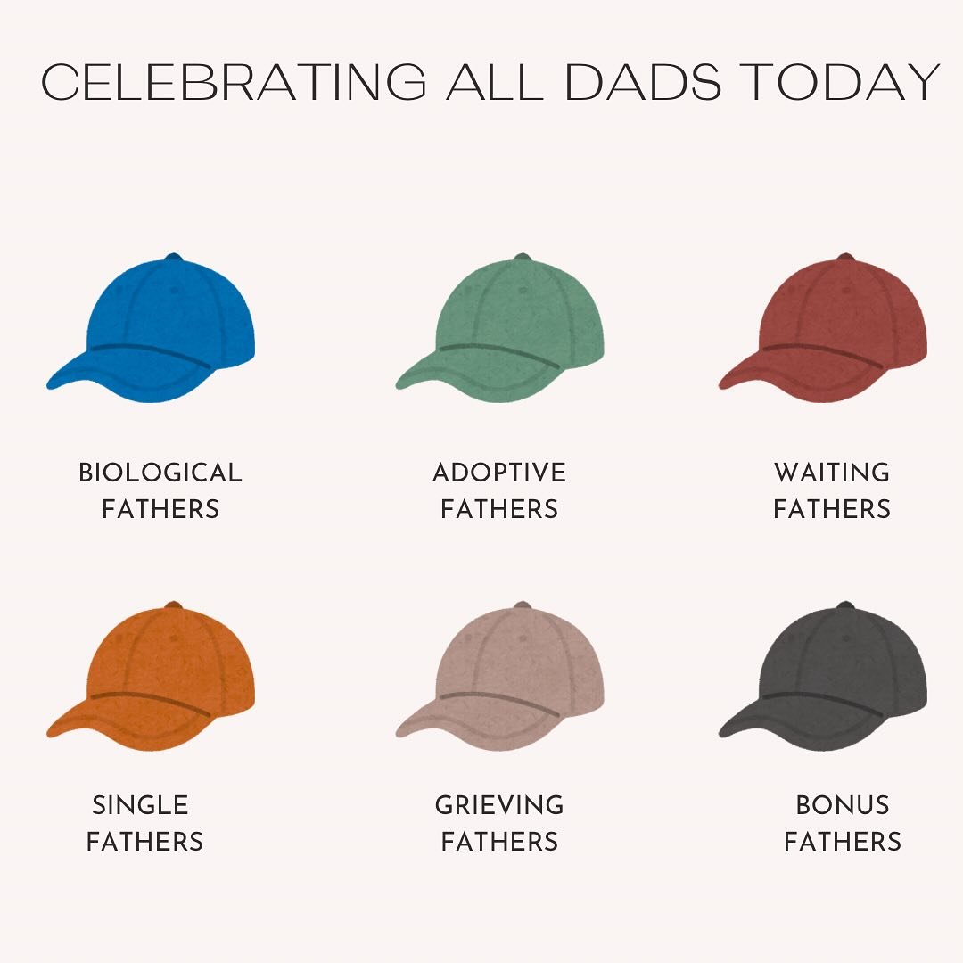Happy Father&rsquo;s Day to all the amazing father figures out there. Thank you for showing up with love, strength, and support. Today we celebrate YOU! 🧢