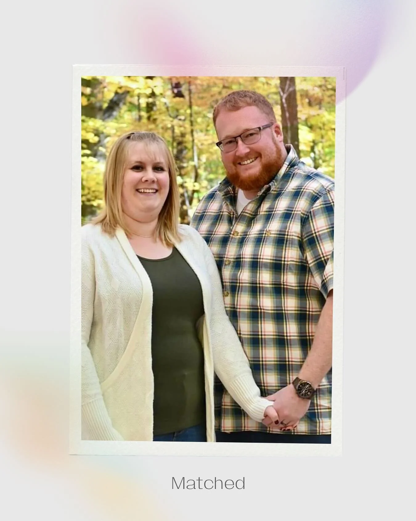 It&rsquo;s a match! 🧡

Congratulations to Amanda &amp; Ryan on their match with an amazing expectant mother due with a sweet baby boy this fall. 

This family decided to add Hello Baby to their journey last August, and now they are busy getting ever