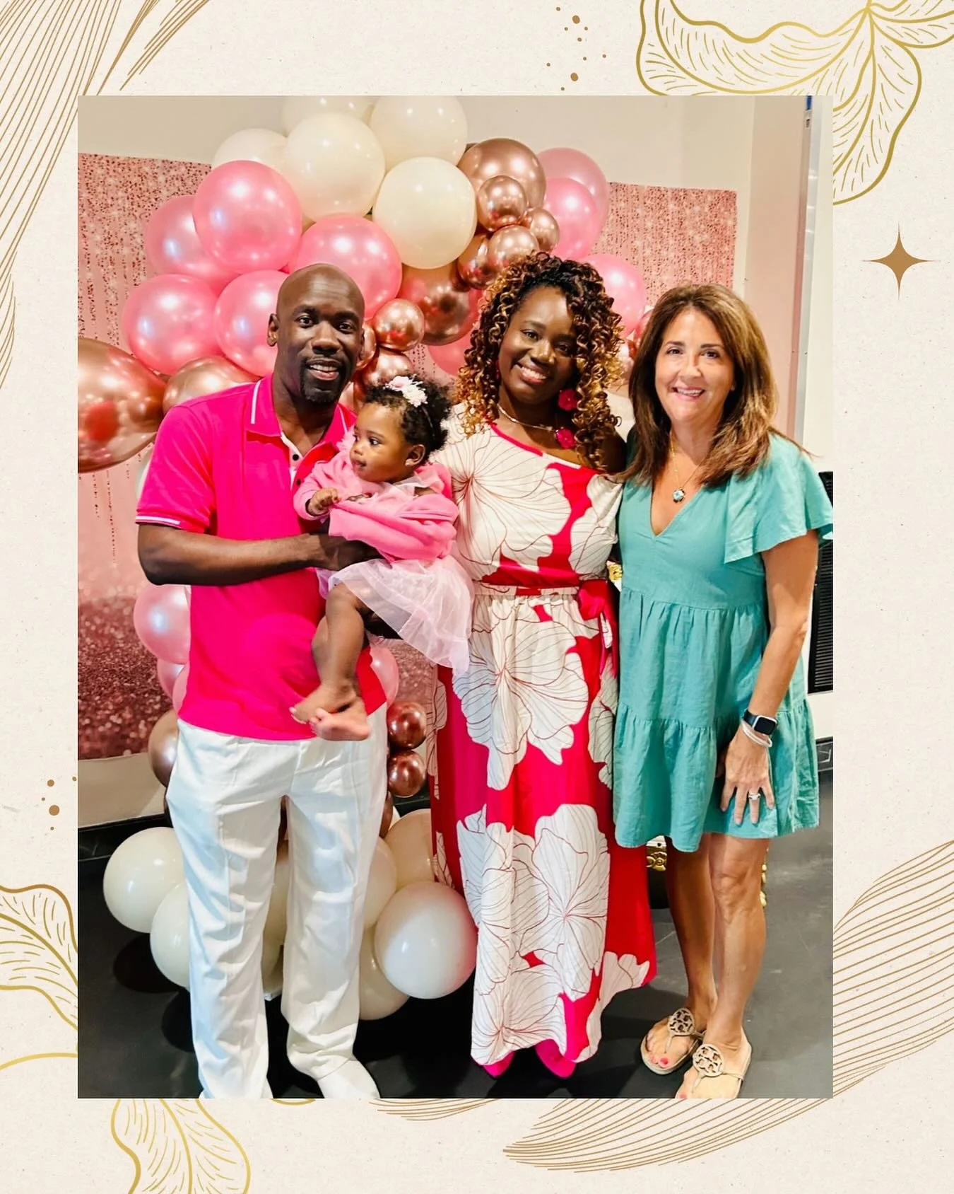 Happy 1st Birthday to beautiful Hello Baby Reina. Our cofounder Amy was lucky enough to attend her party and share in her celebration. 👑🌸🧁