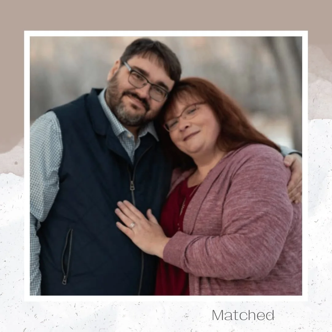 It&rsquo;s a match!🤎

Some journeys are built on patience, persistence, and a whole lot of heart.

So incredibly happy for Jamie &amp; Eric as they move into this next chapter after being chosen by an expectant mom due next week. 

They showed up wi