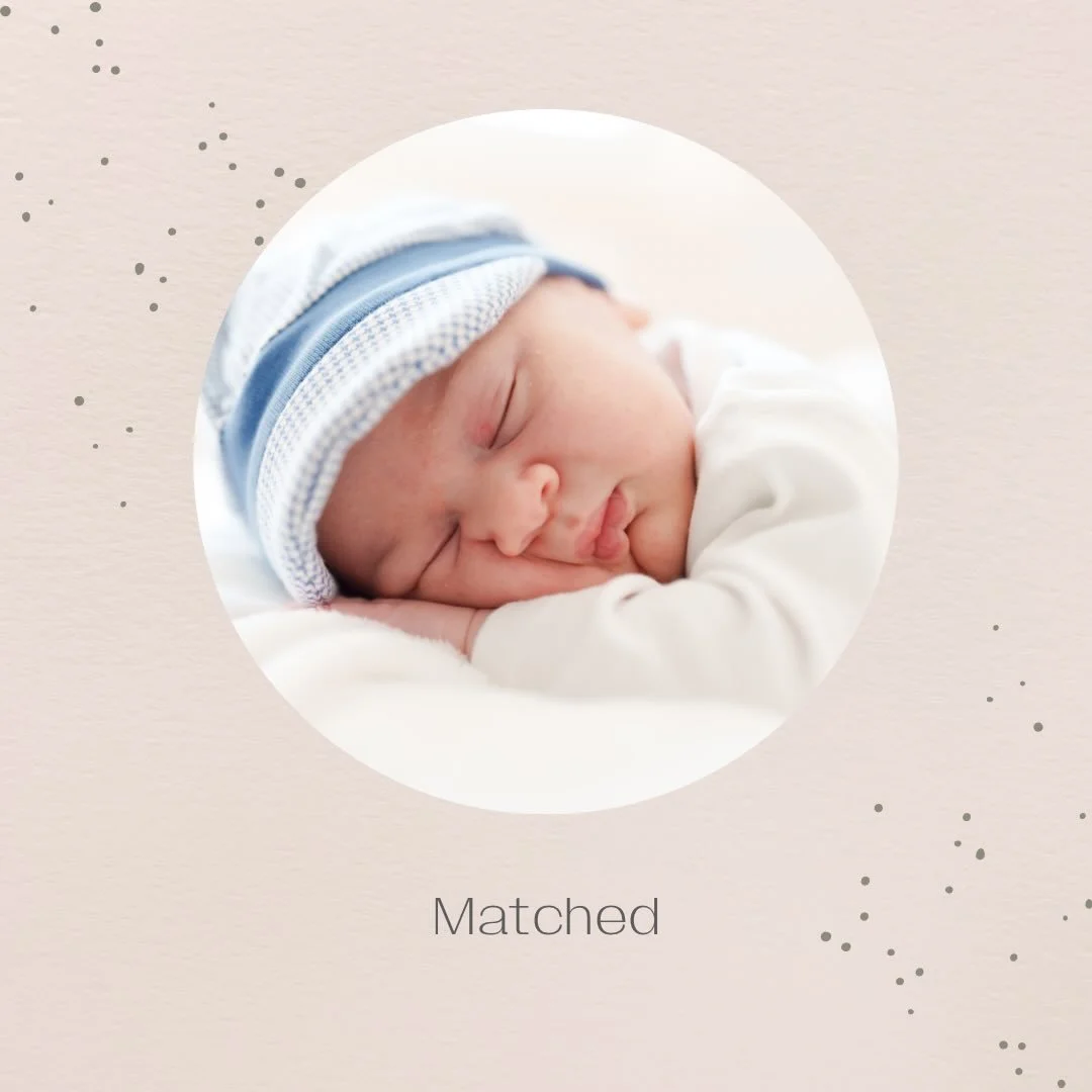 It&rsquo;s a match! ✨

Congratulations to the B-R family on recently being chosen by an expectant couple who is due this summer!

The family received home study approval just before the end of the year and was chosen less than four months later &mdas