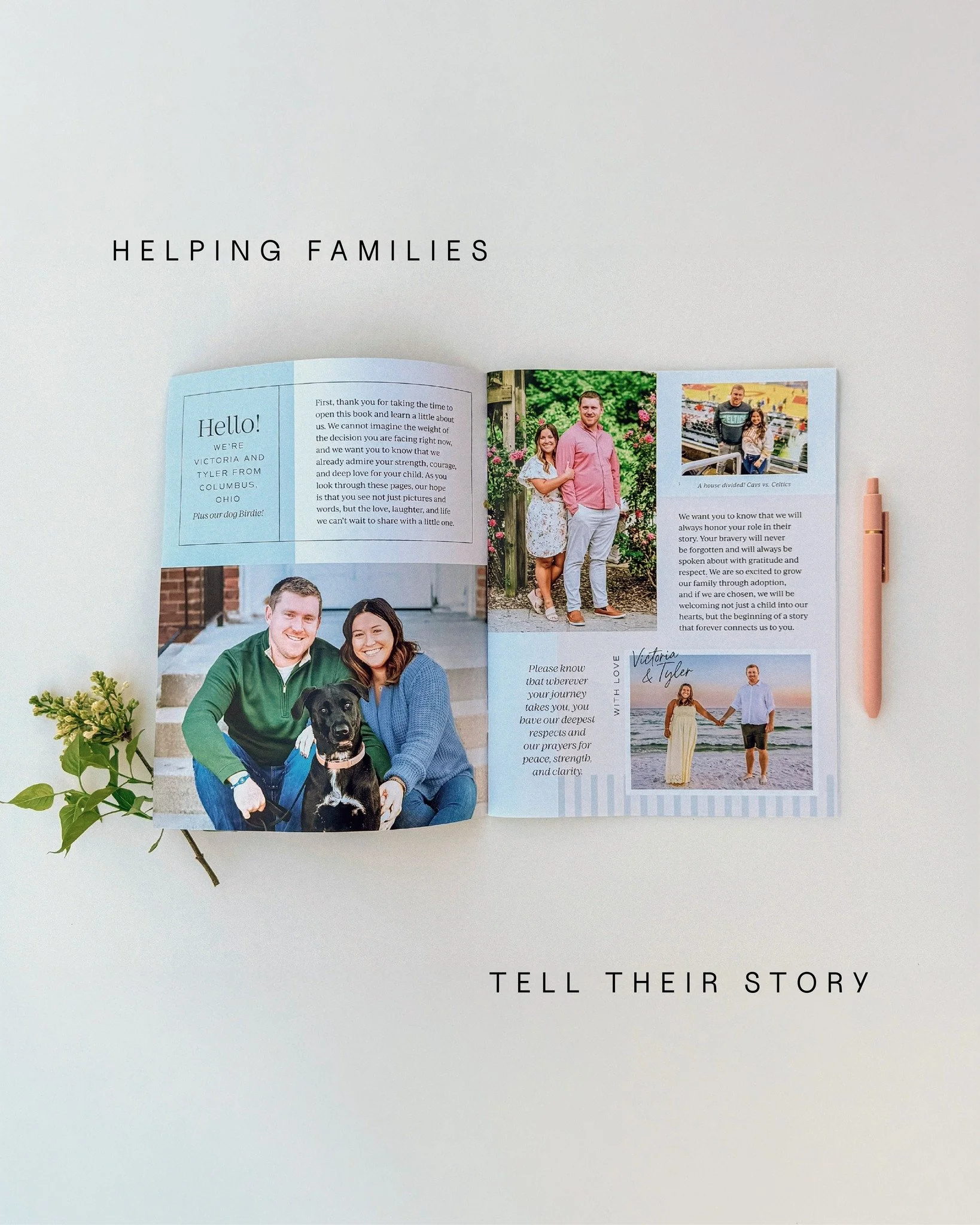 We always tell families that we want someone reading their adoption profile to be able to picture life with them through the everyday moments, traditions, personality, and love that make their family who they are. That&rsquo;s why support and adoptio