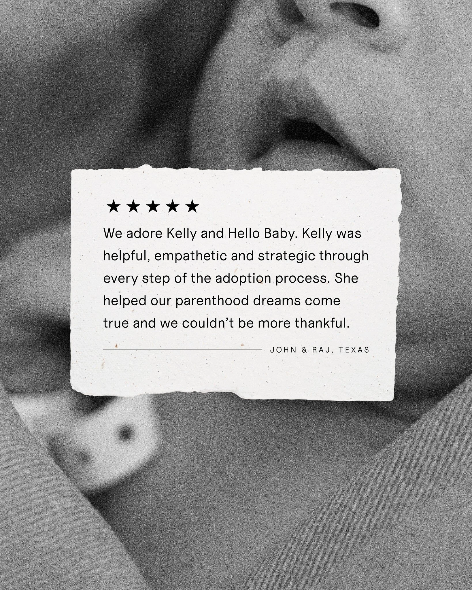 John &amp; Raj welcomed their son after about a year of working with Hello Baby.

We&rsquo;re grateful they trusted our team to be part of their adoption journey and honored to share their kind words. It has been a privilege to walk alongside your fa