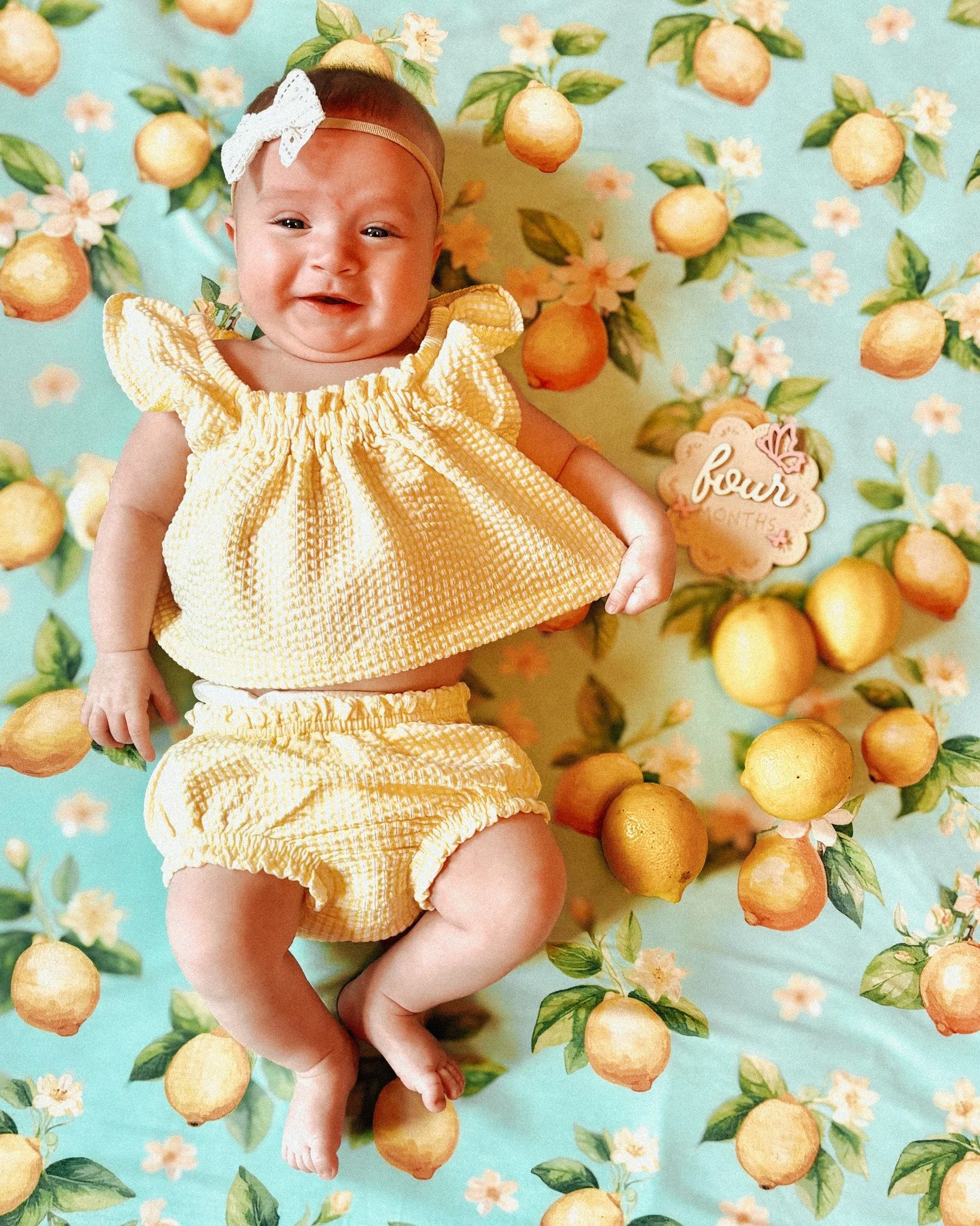 Someone's growing sweeter by the month. 🍓

"We're hoping to get a finalization date soon, we're so ready!"