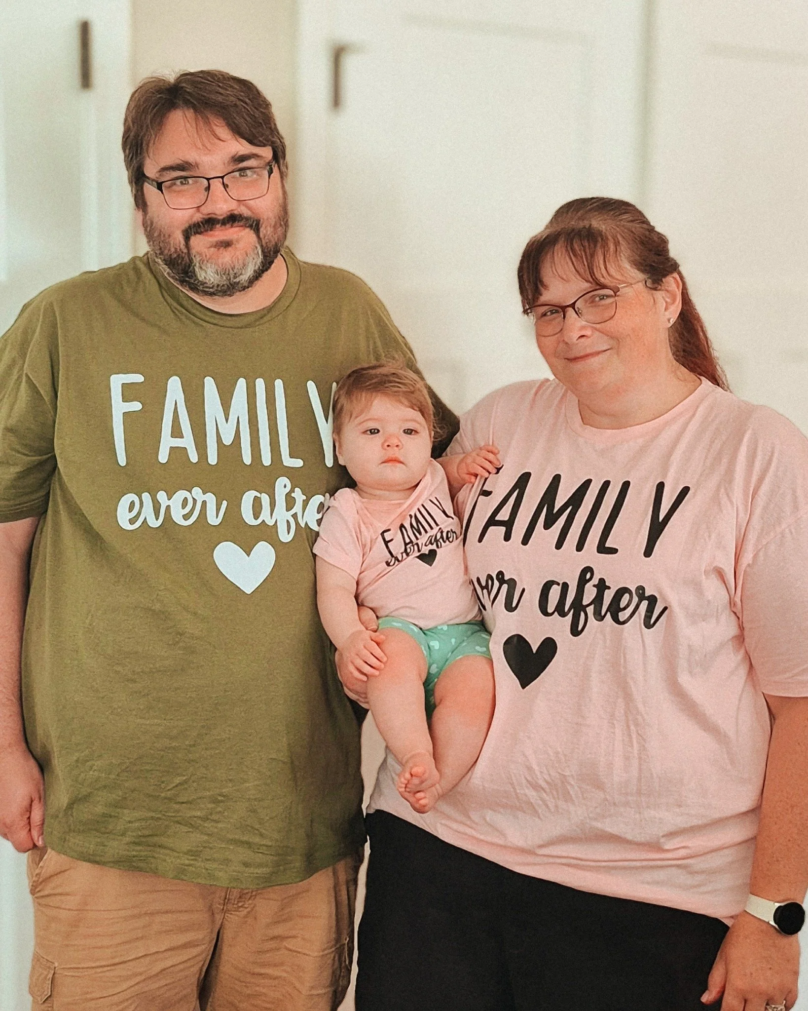 Family ever after, made official.

Happy finalization day, Charlie, Jamie, and Eric. The adoption is final this week.

We're so excited for you three! 🖤
