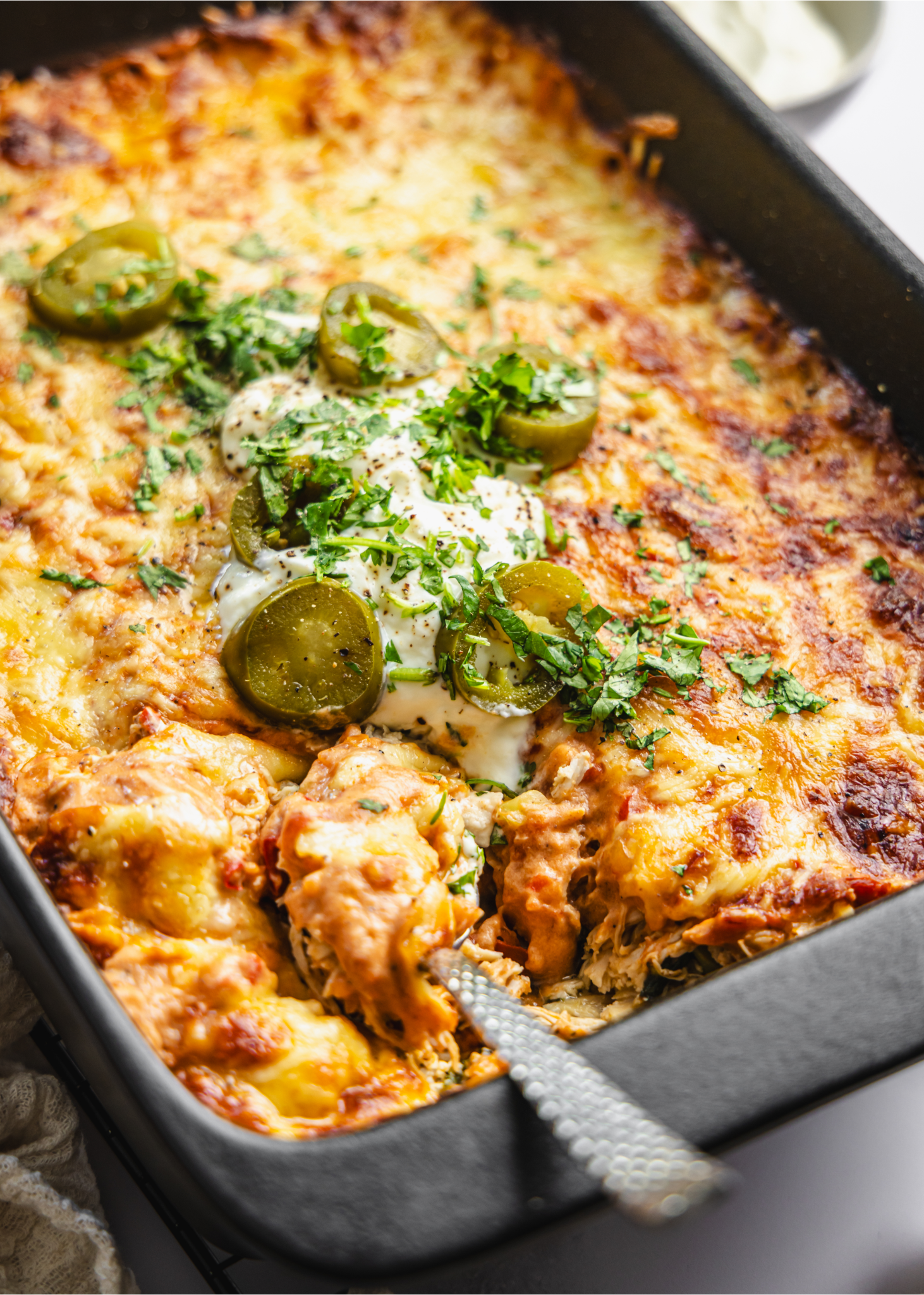 Chicken Enchilada Bake