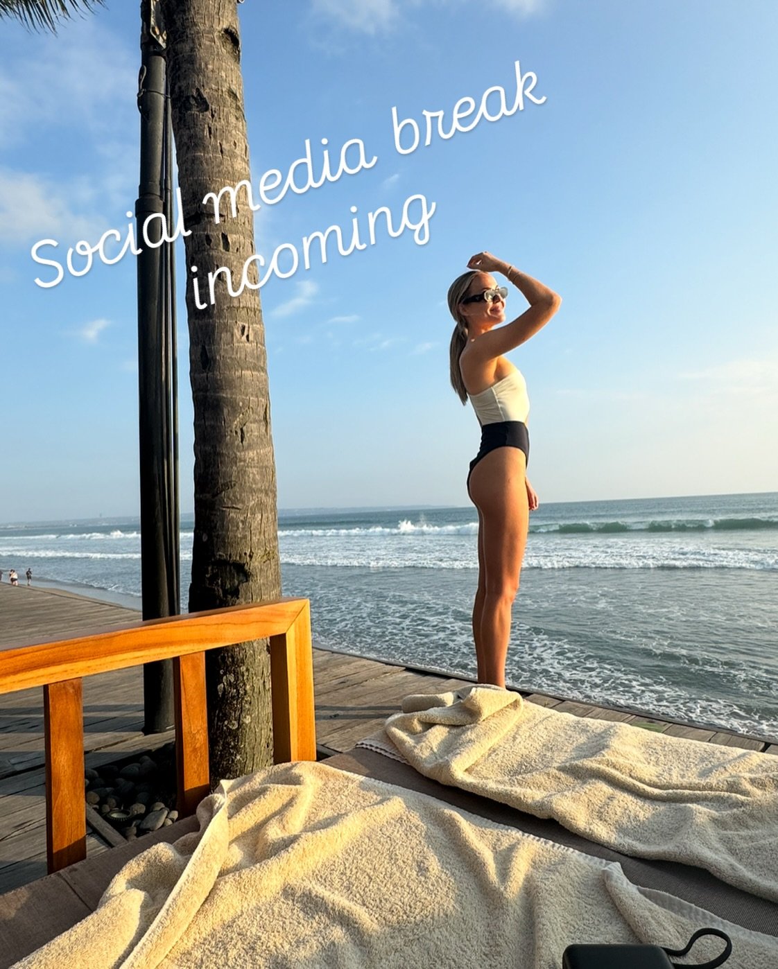 Real talk incoming ❤️ (this is me this time last year by the way, but will be me tomorrow!)

I&rsquo;ve decided to initiate a social media detox, book a flight to Bali for tomorrow and be off Instagram (plus a few other intentional boundaries) until 
