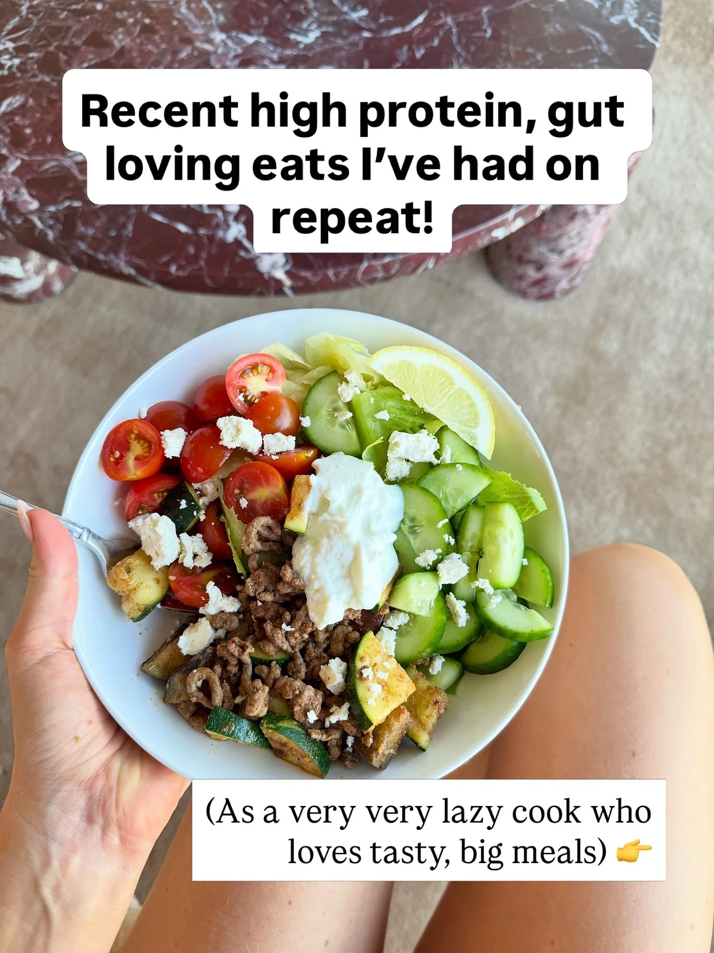 Some of the meals that I&rsquo;ve had on repeat for the last couple of weeks 👀

All of my meals are constructed using the Health with Bec approach - I eat the exact same way that I teach and have been living this lifestyle for over 10 years now to m