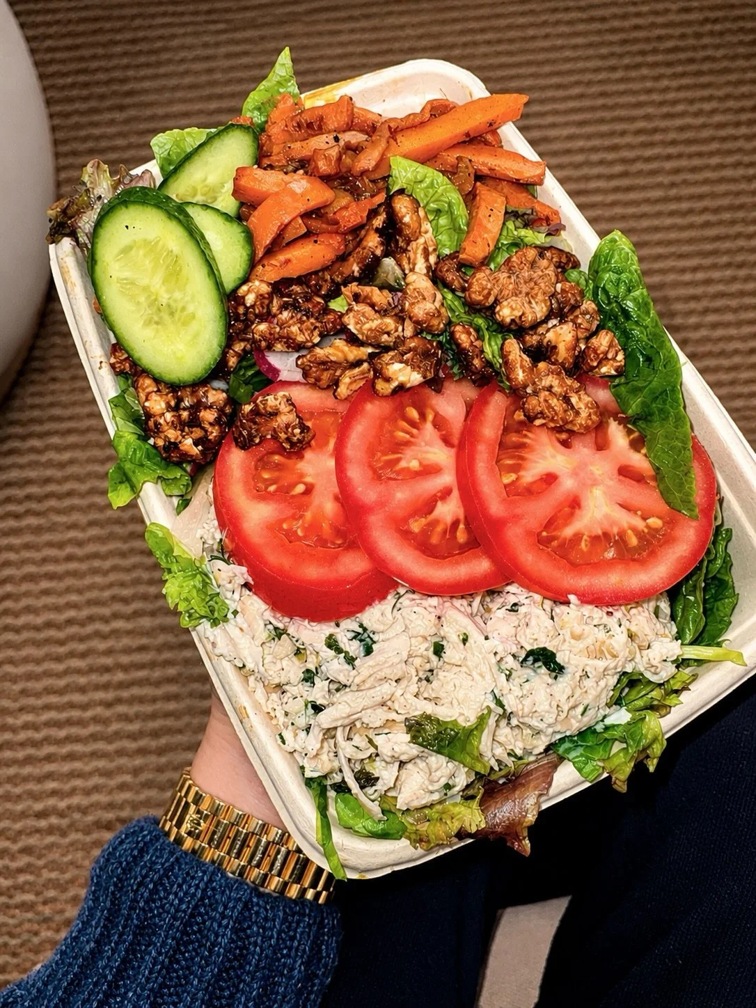 I&rsquo;ve been in Sydney for a week so far and these are some of my fav healthy, gluten free, high protein &amp; high fibre meals that I&rsquo;ve ordered on UberEats or had out! 🤤   Can you tell I&rsquo;m a huge sucker for a chicken salad? 😂

1️⃣ 