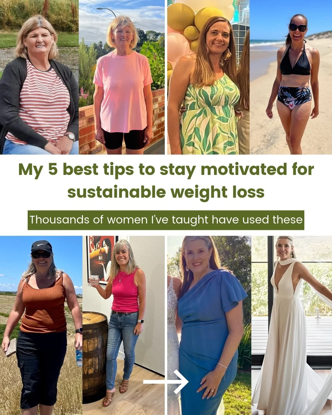 Fallen off track again and waiting for Monday to start over? Save this post! 💾 
I promise you are NOT alone. 

Motivation really does come and go and I&rsquo;ve felt it myself and seen it in for every single woman I&rsquo;ve worked with in the last 