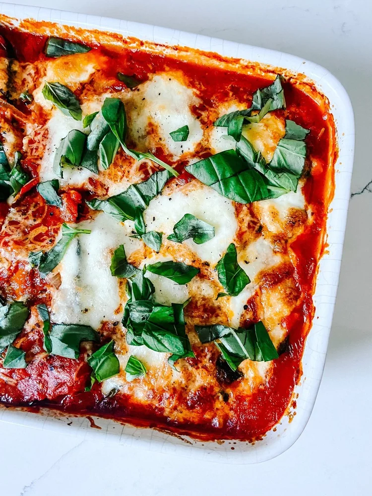 Gluten free, low carb eggplant parmigiana — Health With Bec
