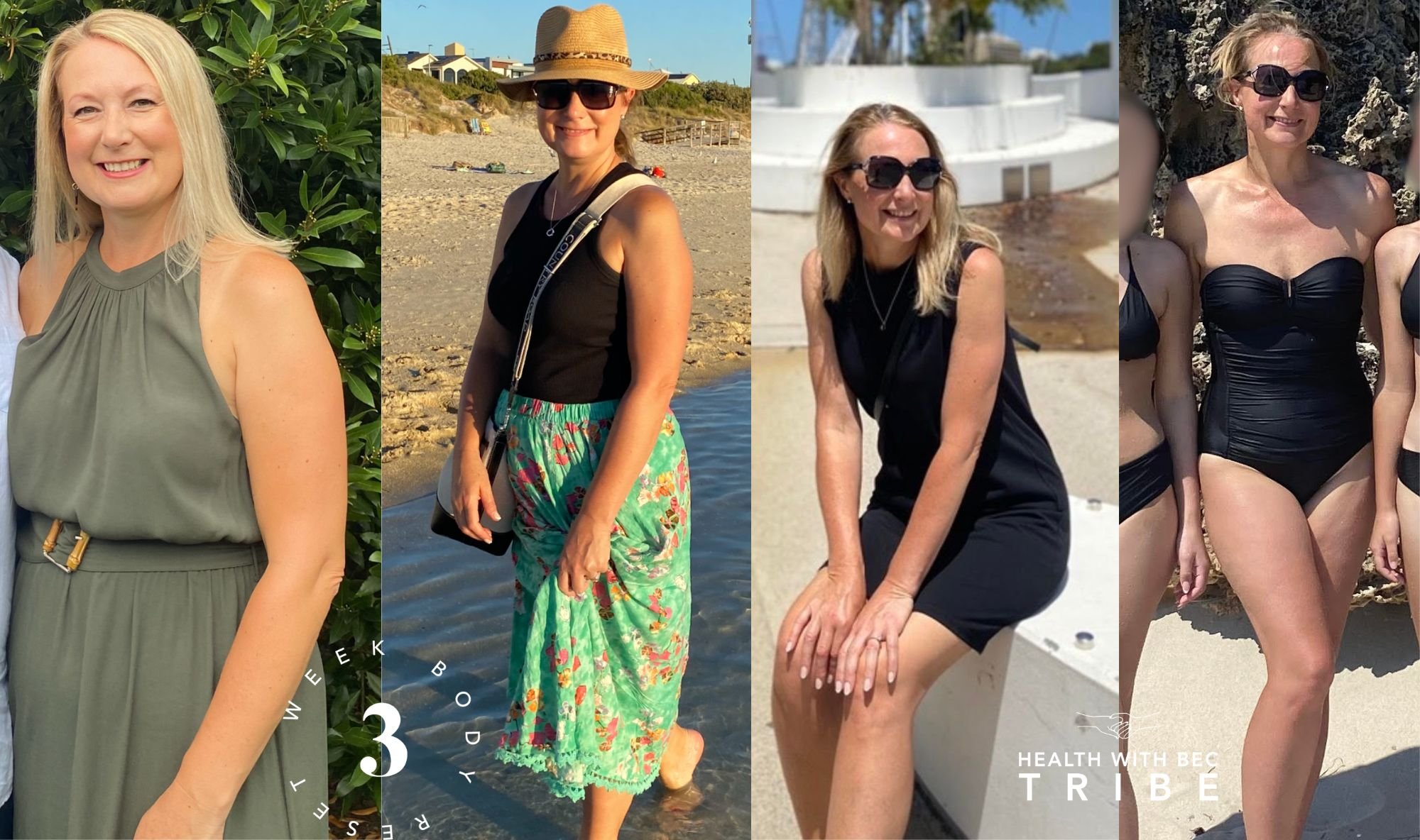 Kathy's 19 kg weight loss transformation with Health with Bec