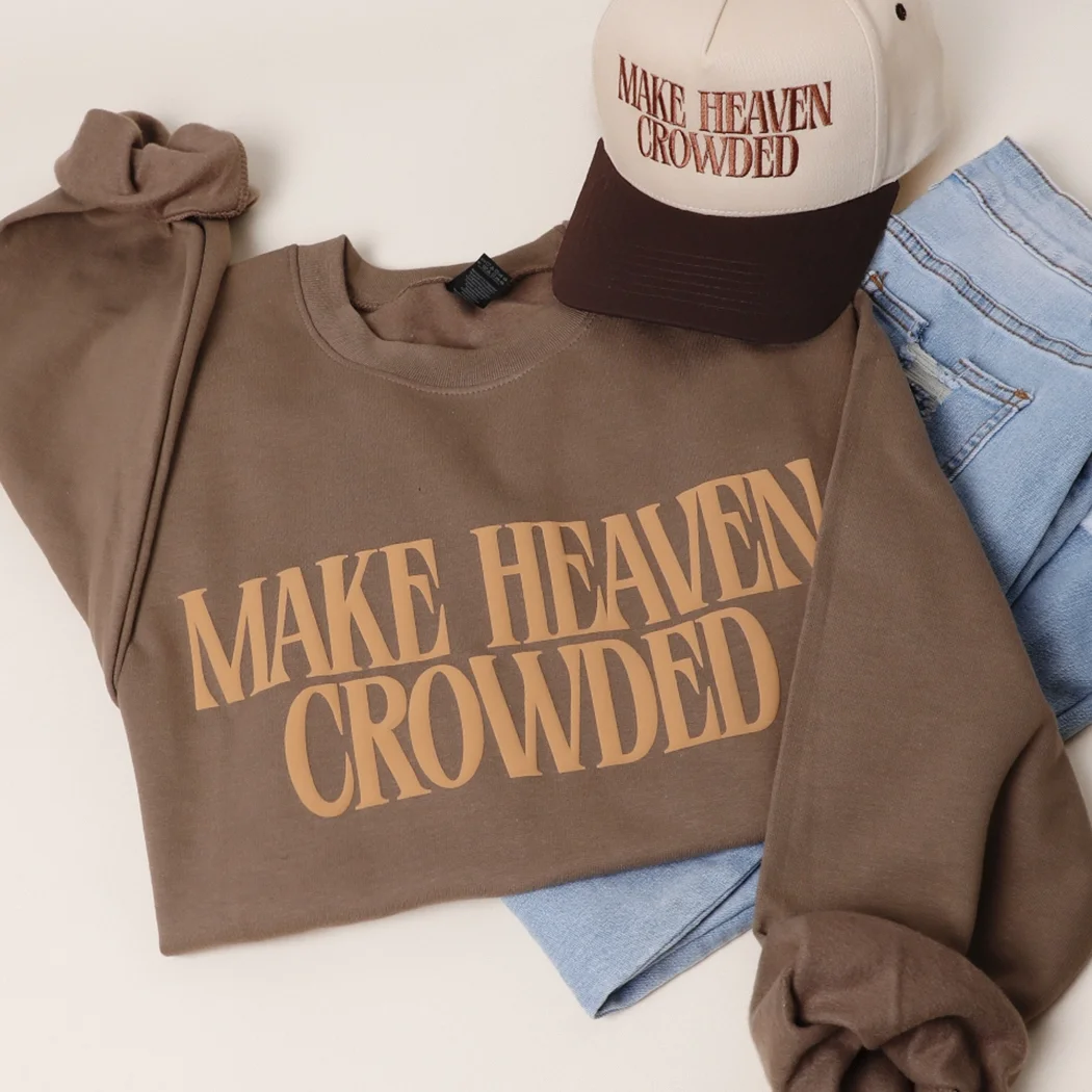 Make Heaven Crowded Brown mockup.webp