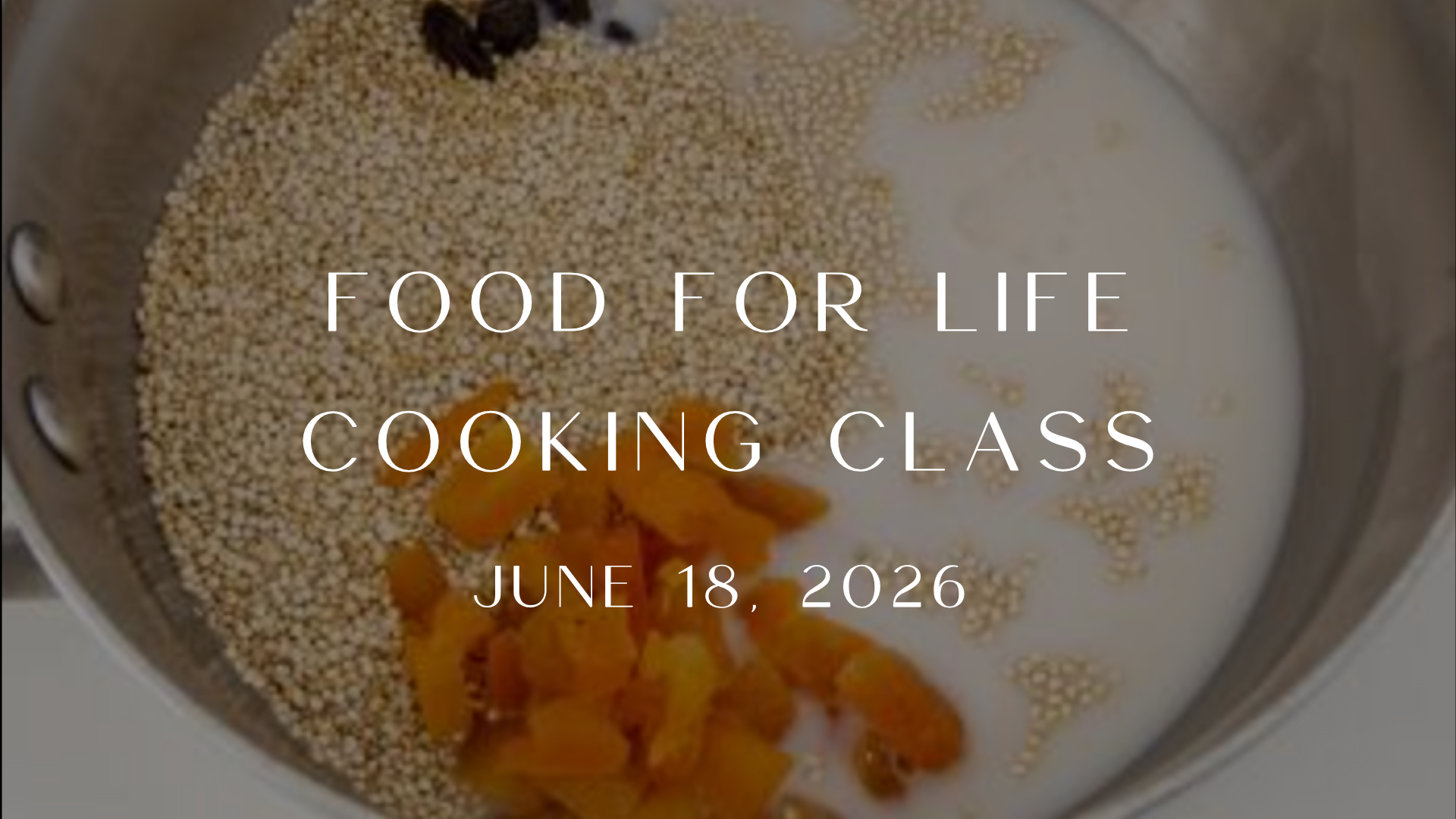 Food for Life: Breaking the Food Seduction