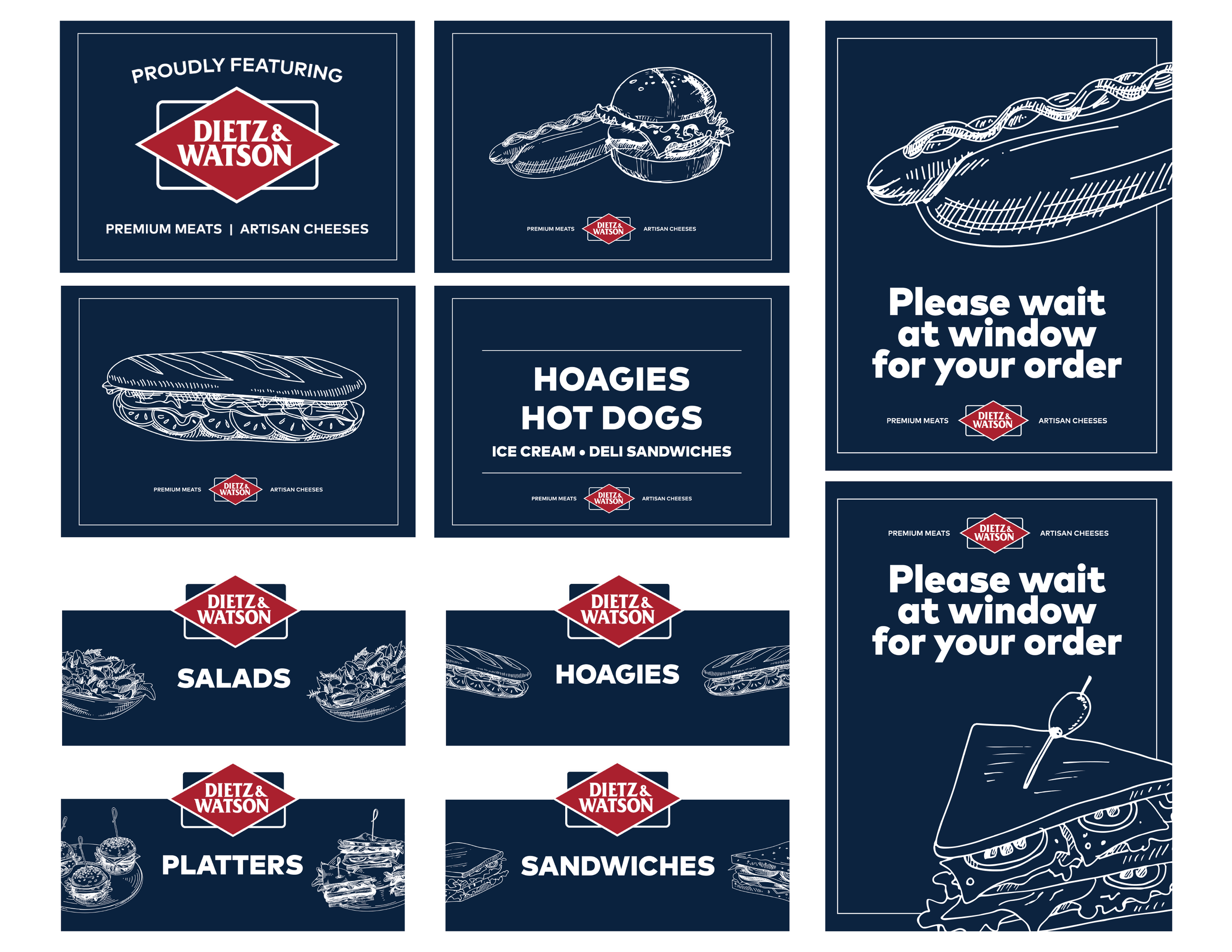 Designed signage