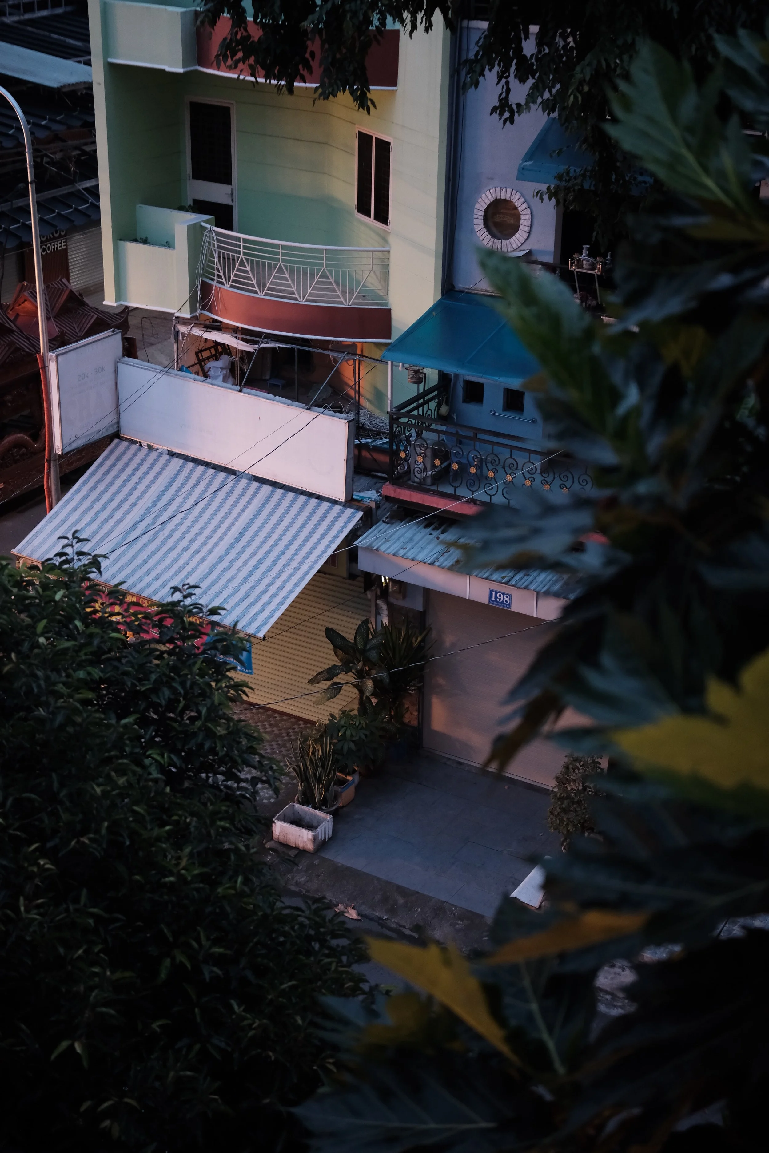 early morning in Ho Chi Minh 