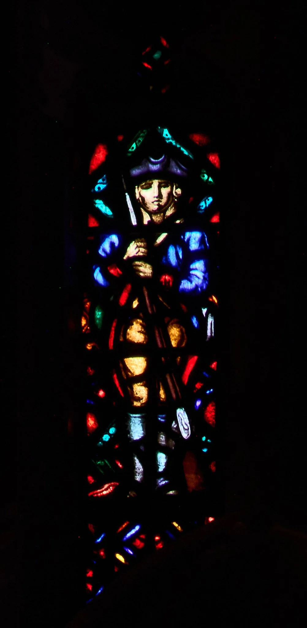 Tracery Glass 1 (Panel) Continental Soldier