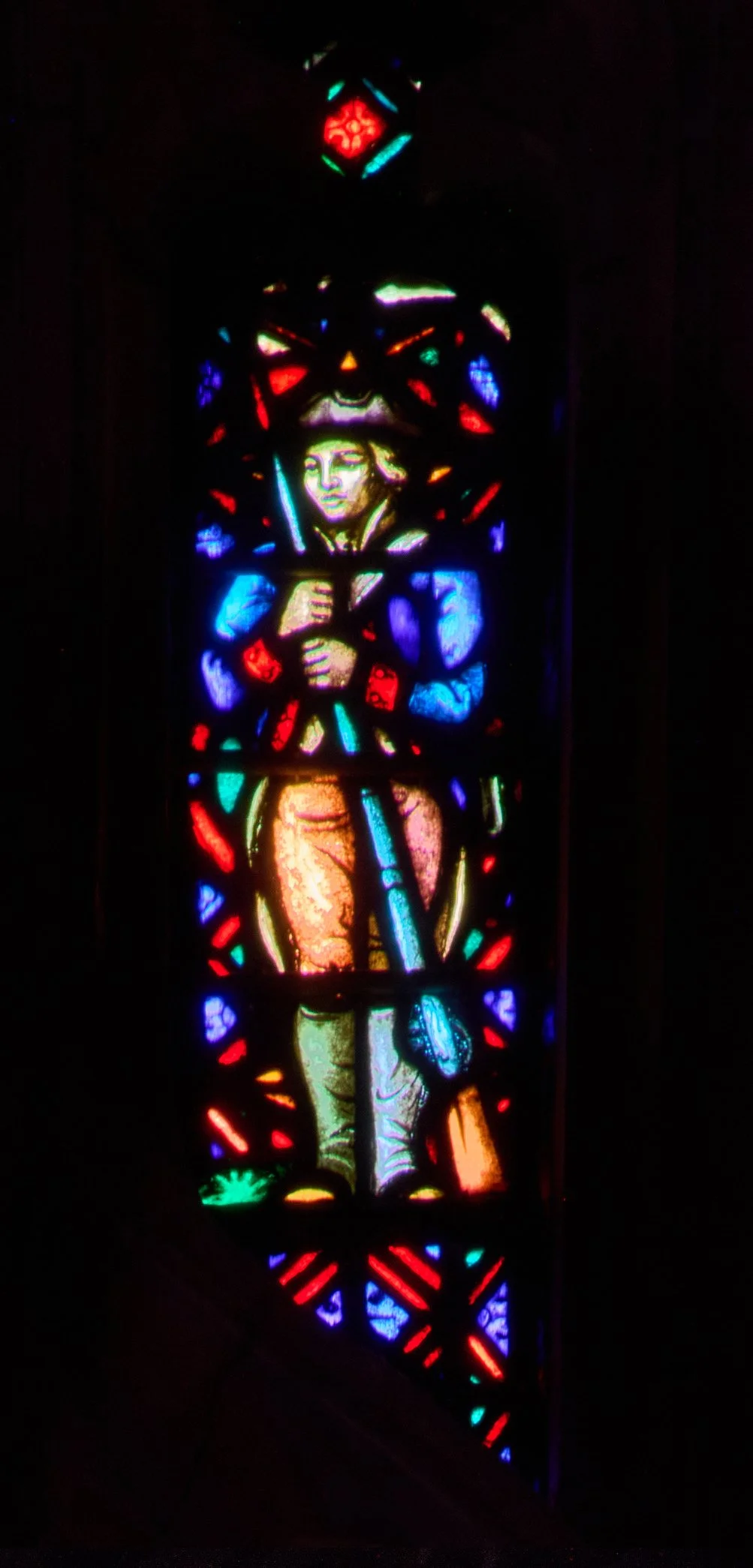 Tracery Glass 1 (Panel) Continental Soldier