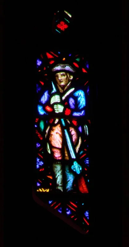 Tracery Glass 1 (Panel) Continental Soldier