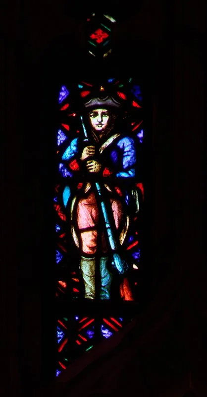 Tracery Glass 2 (Panel) Continental Soldier