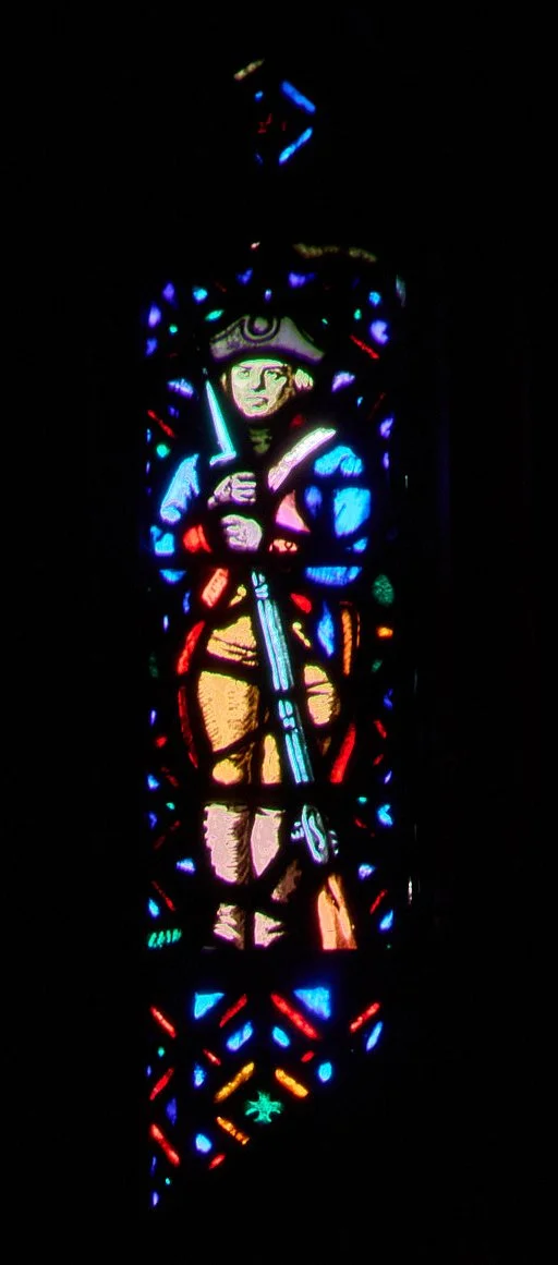 Tracery Glass 2 (Panel) Continental Soldier