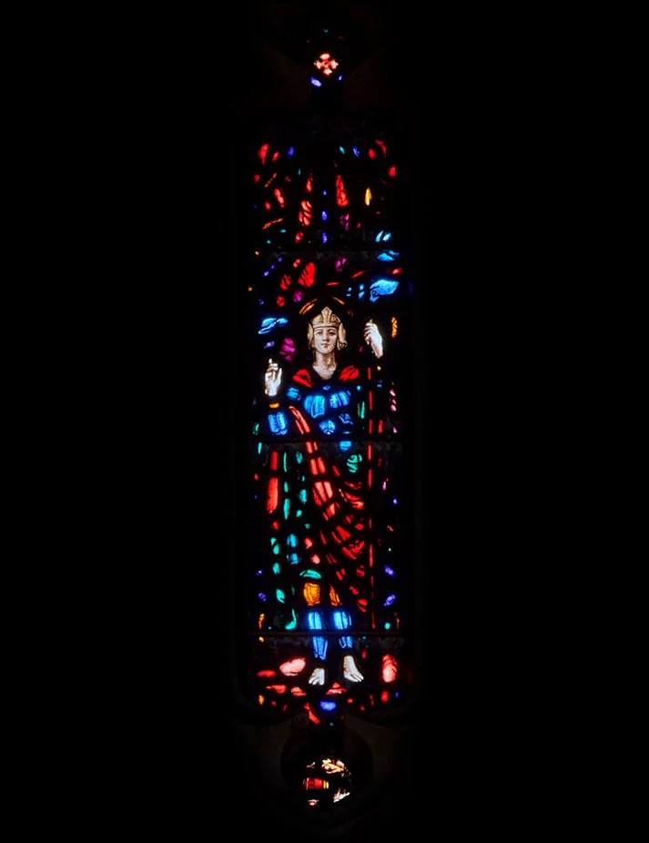Tracery Glass 14 (Panel) Archangel Raphael (repeat)