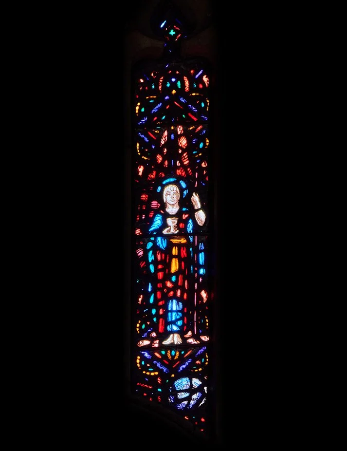 Tracery Glass 8 (Panel)     Archangel Chamuel   