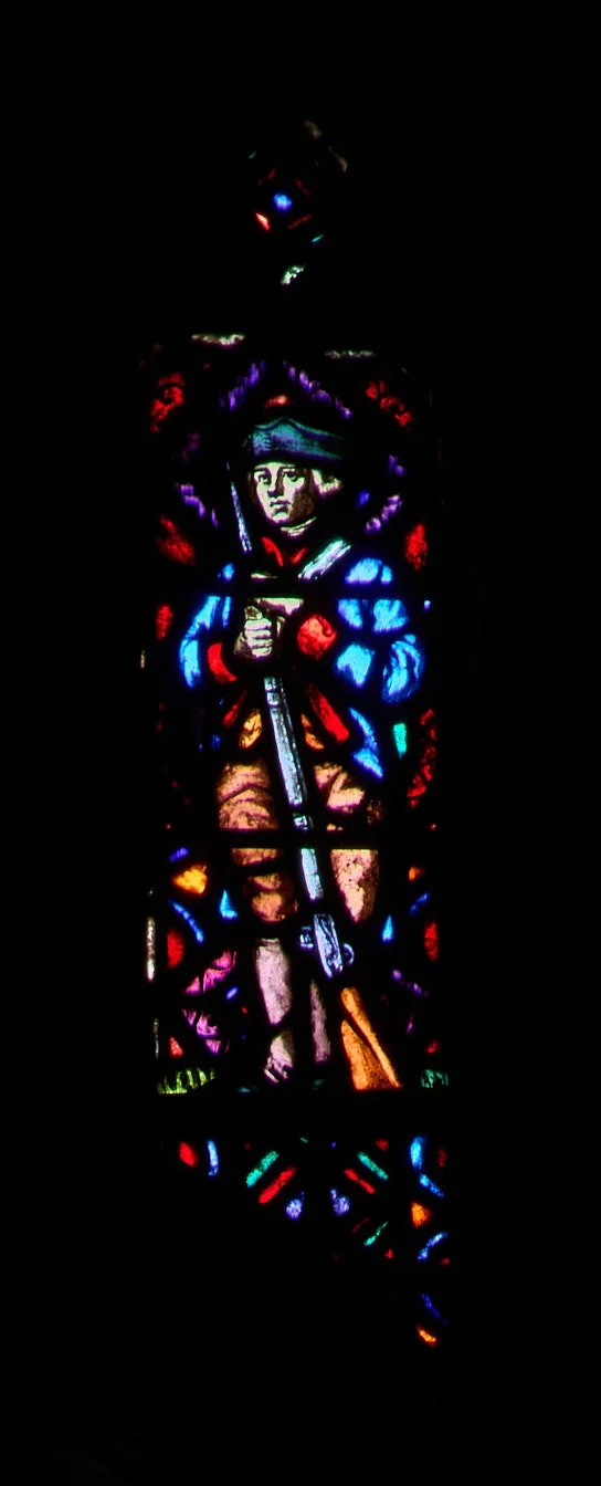 Tracery Glass 1  (Panel) Continental Soldier