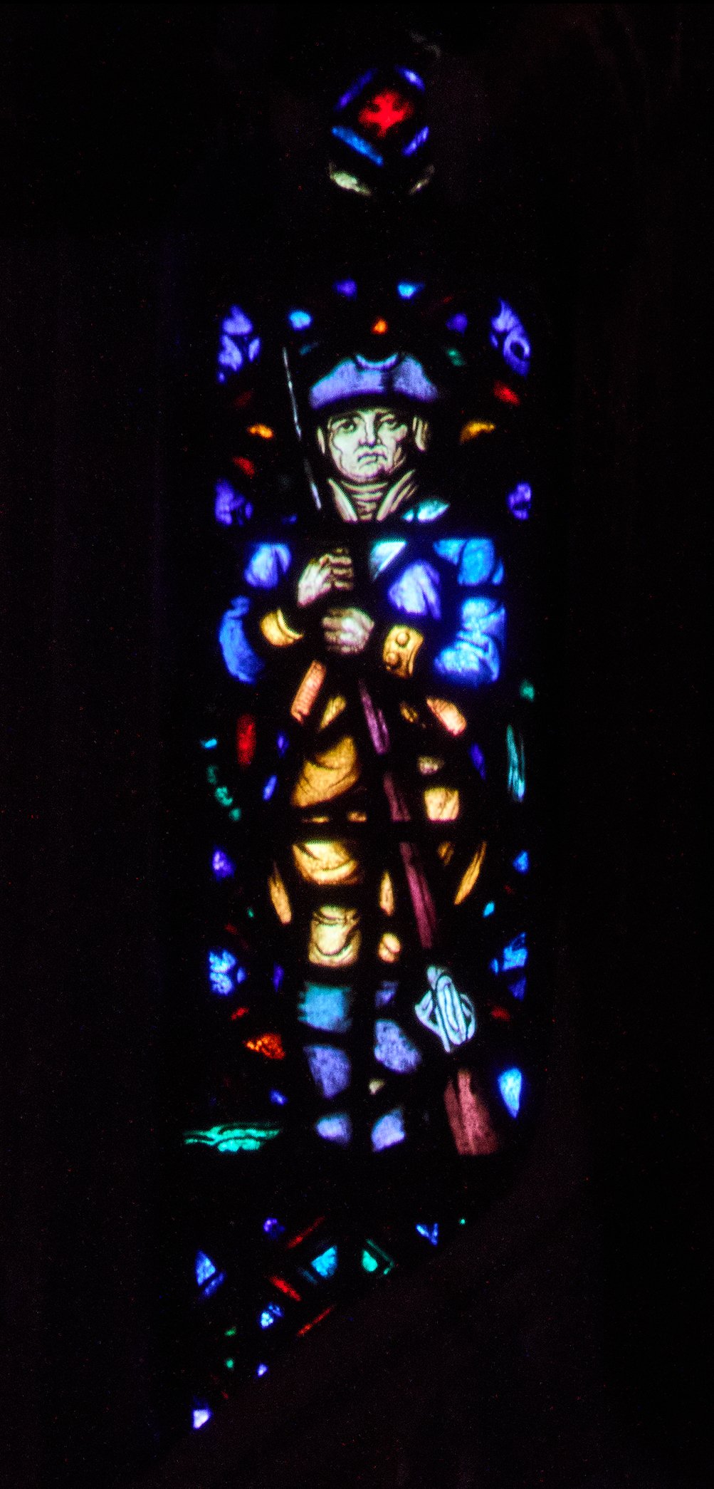 Tracery Glass 2 (Panel) Continental Soldier