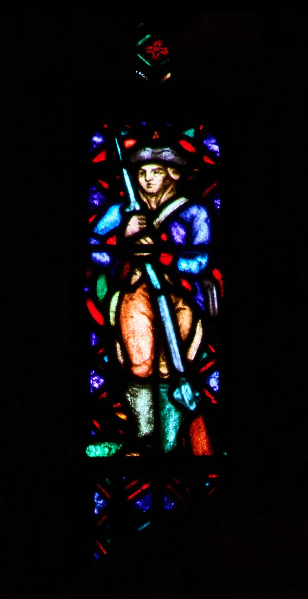 Tracery Glass 2 (Panel) Continental Soldier