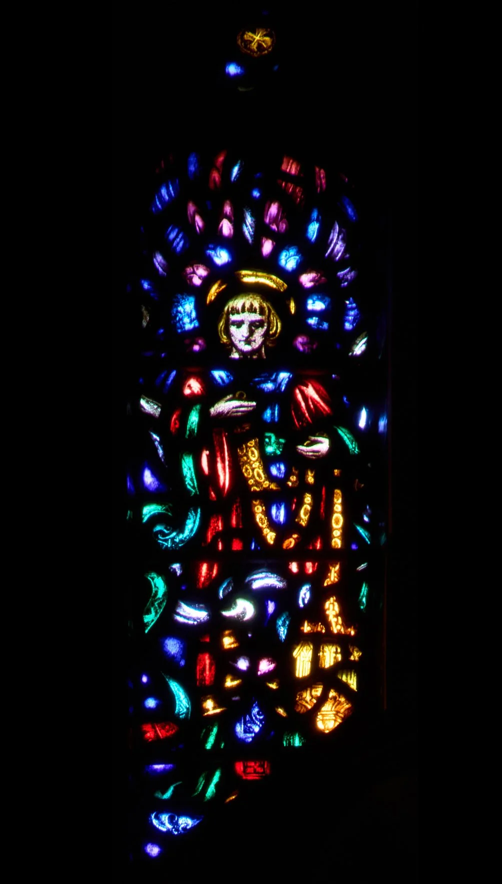 Tracery Glass 3 (Panel) Angel