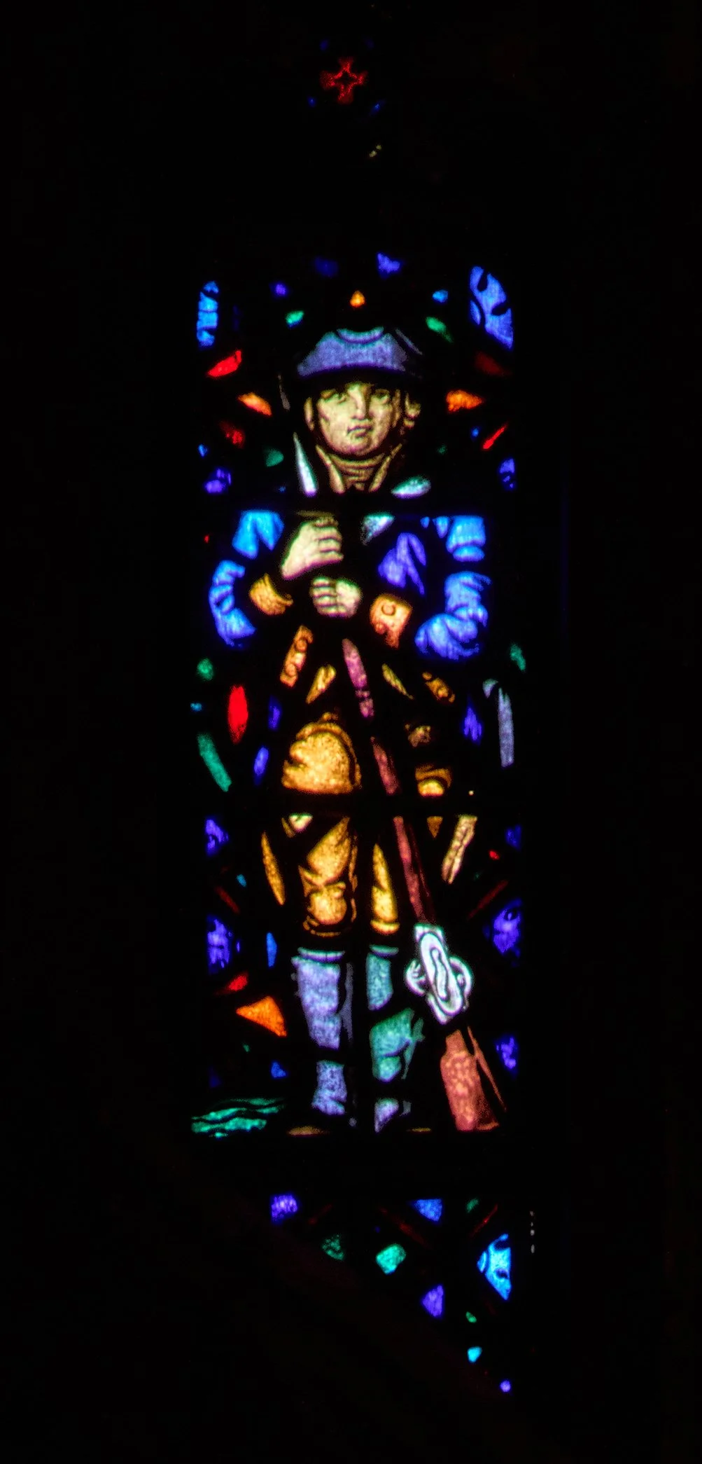 Tracery Glass 1 (Panel) Continental Soldier