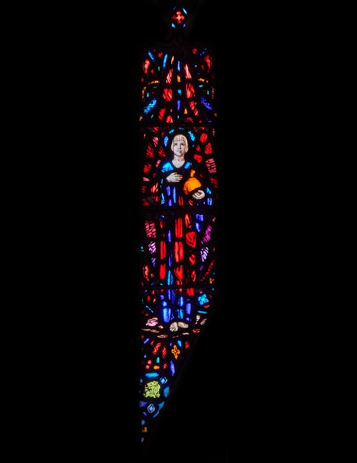 Tracery Glass 15 (Panel) Archangel Selaphiel (repeat)