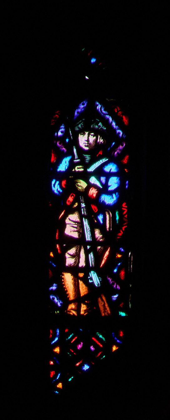 Tracery Glass 2  (Panel) Continental Soldier