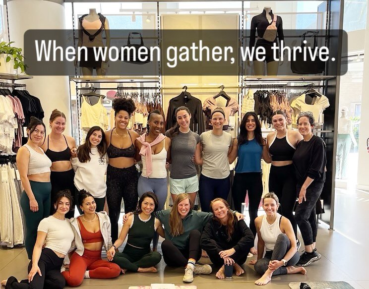 Celebrated International Women&rsquo;s Day @lululemon Fashion Island. A morning of yoga, journaling, connection and empowerment. 💃💕✨