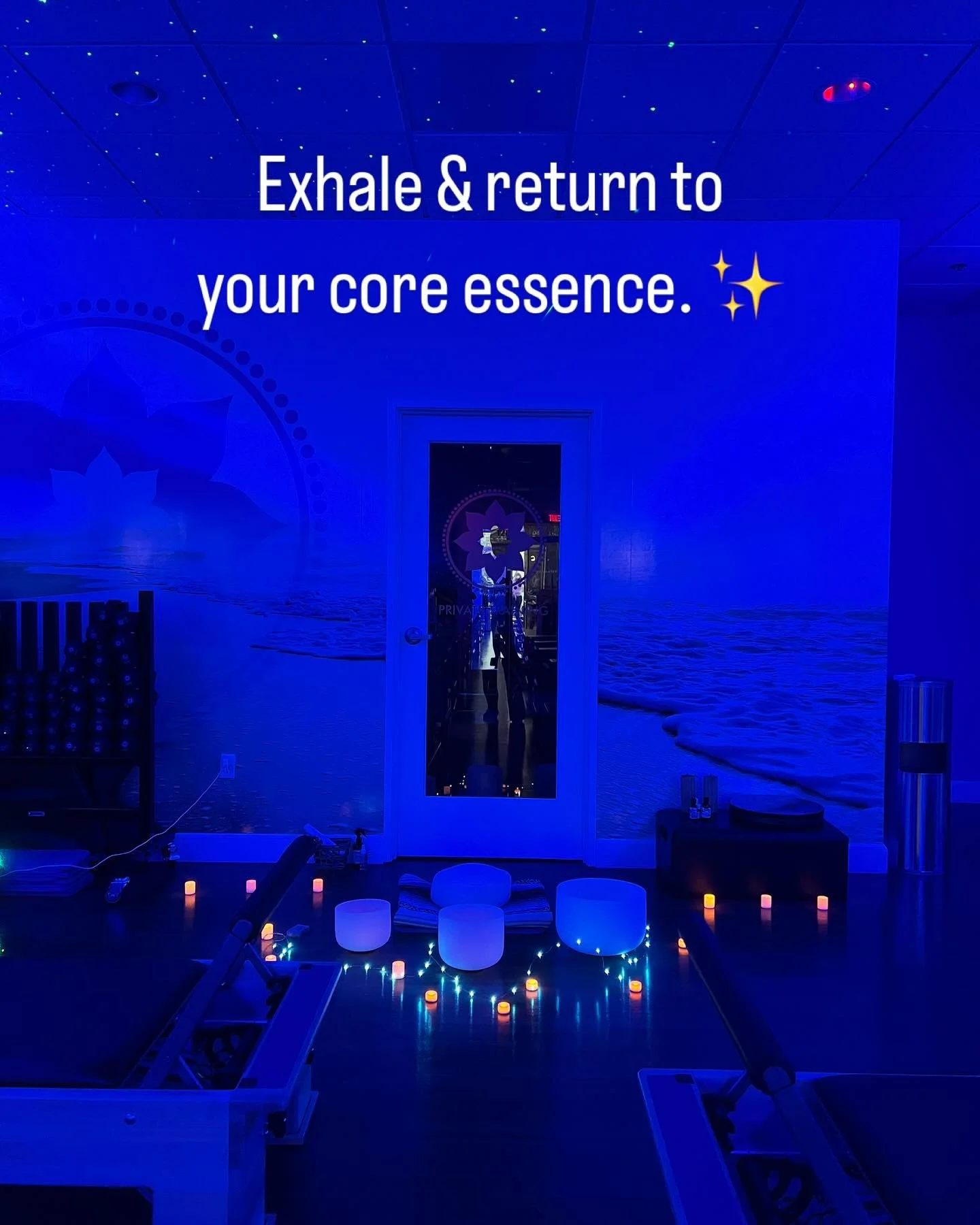 We enjoyed an evening of self-care through gentle stretches, muscle tension relief, relaxation and sound meditation @clubpilatessealbeach. 🩵  Thank you to all who shared in community &amp; connection for a sweet Friday night! ✨