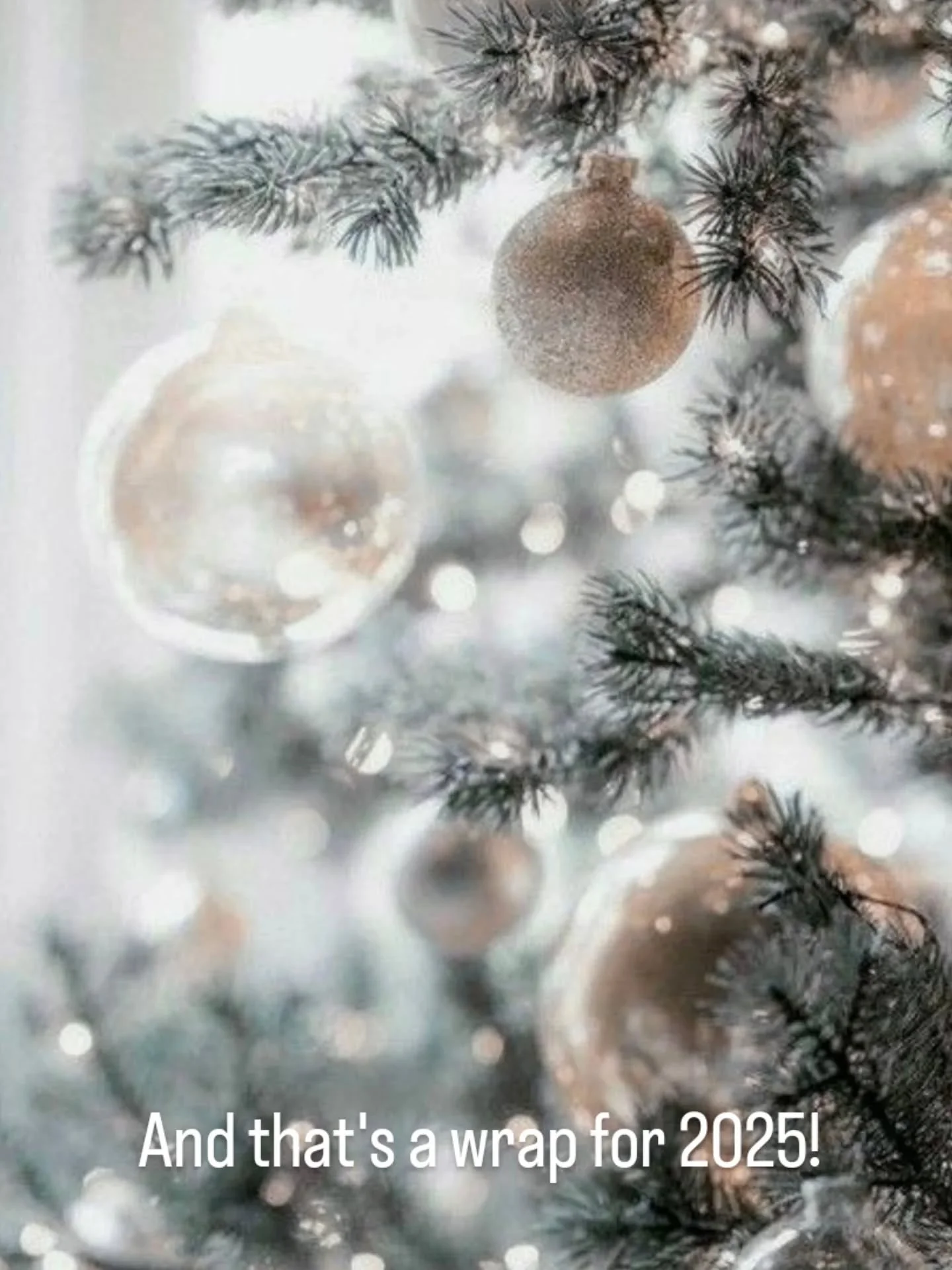 To my incredible patients, I am forever grateful for the trust you have placed in me throughout 2025.
Every moment we've shared has been a joy, and I'm so glad I could help you feel your absolute best when you left my space.

I wish each of you a won