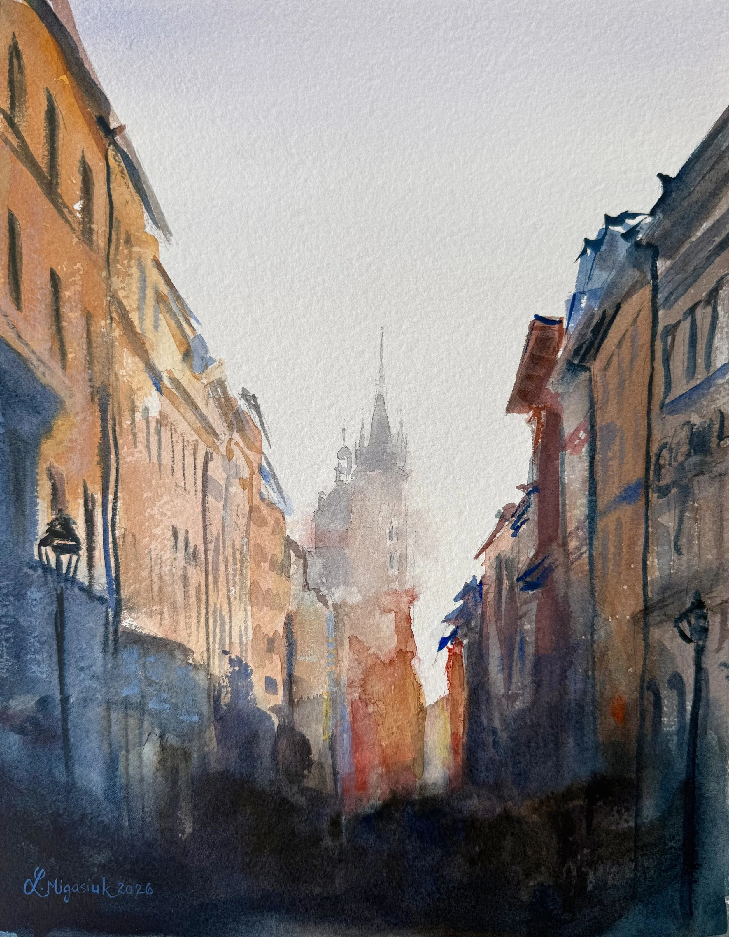 Dusk on St. Florian's.JPG