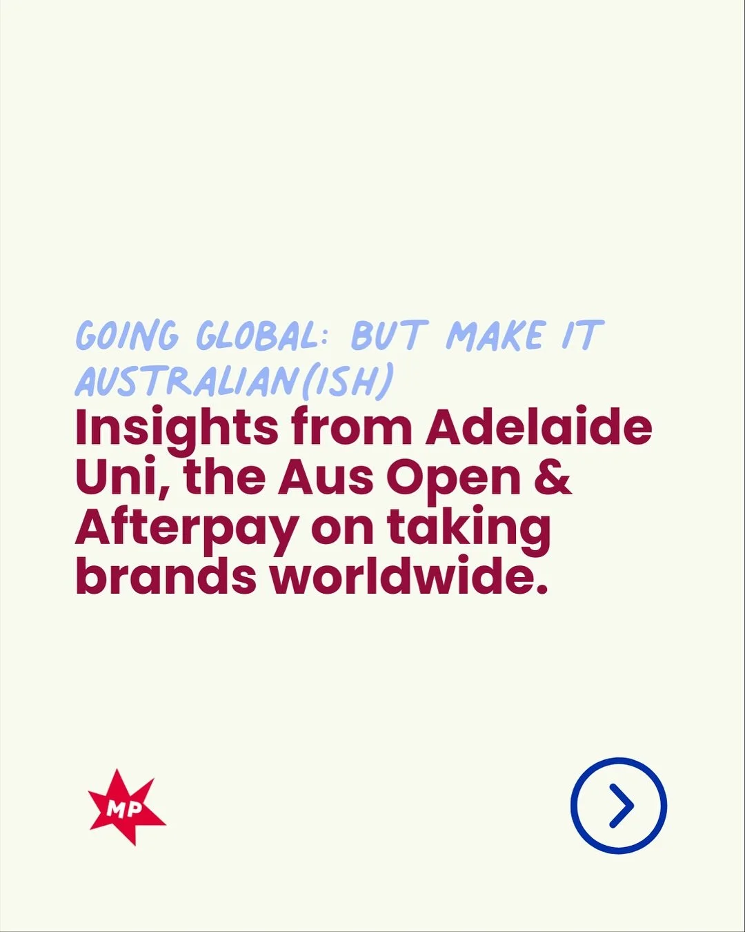 Global brands are built on two things:

❌ A promise you never break
✅ A delivery you always adapt

Here&rsquo;s how:

⚓ BFFR: define the brand promise you refuse to break.

📍Localise delivery: name, language, references, partners and compliance.

☠ 
