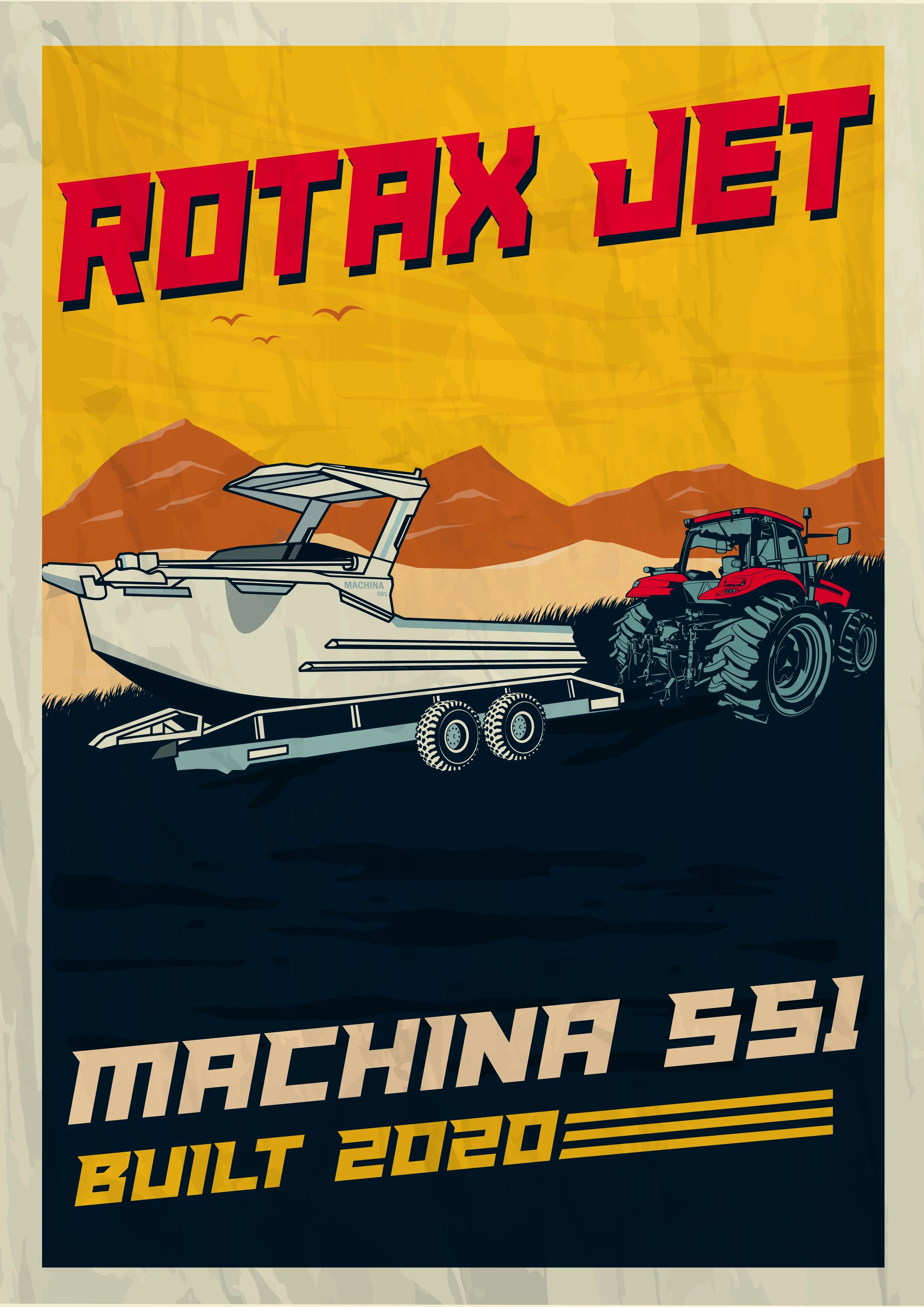Rotax - 551 — Machina Peritia | NZ Made Aluminium Pontoon Boats