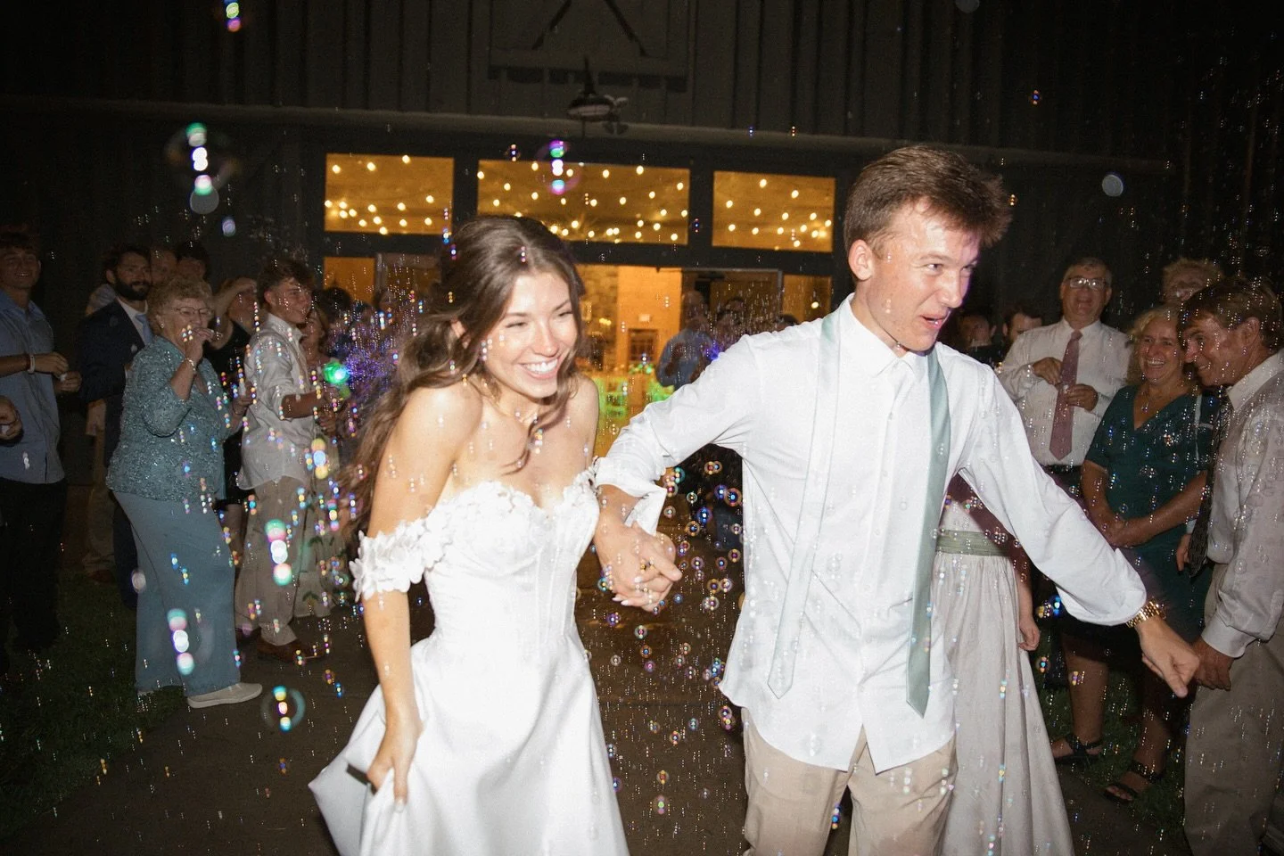 bubbles are now one of my favorite send off props!!! 
#weddingphotography  #weddingphotographer  #documentaryweddingphotography 
#raleighweddingphotographer  #raleighweddingphotography  #raleighweddings 
#northcarolinaweddingphotographer  #northcaro