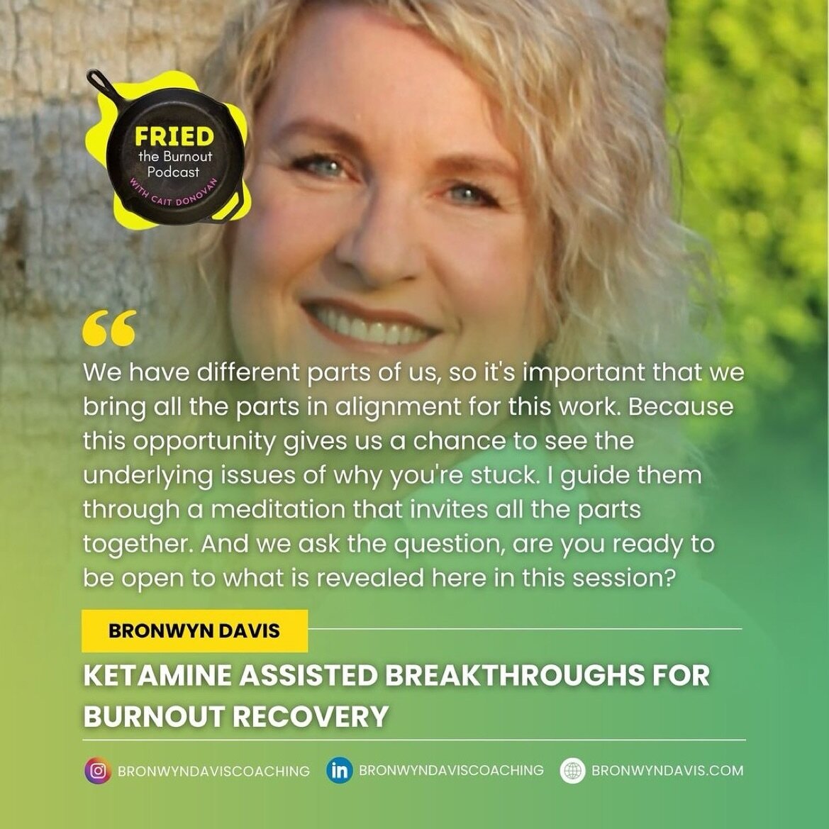 What an honor it is for me to be a guest on FRIED: The Burnout Podcast @friedtheburnoutpodcast

Check out the full episode to learn more about this powerful healing medicine.

Thank you @caitdonovanspeaks for giving me this opportunity to be a valuab