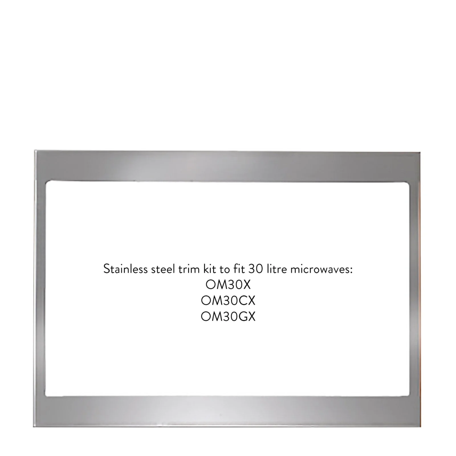 30L Microwave Stainless Steel Trim Kit | OTK30MX