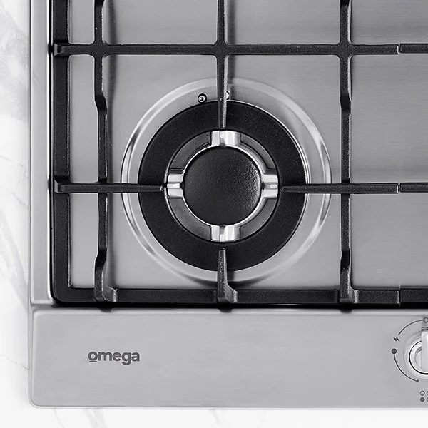 60cm 4 Burner Gas Cooktop OCG64XTGG — Omega Appliances