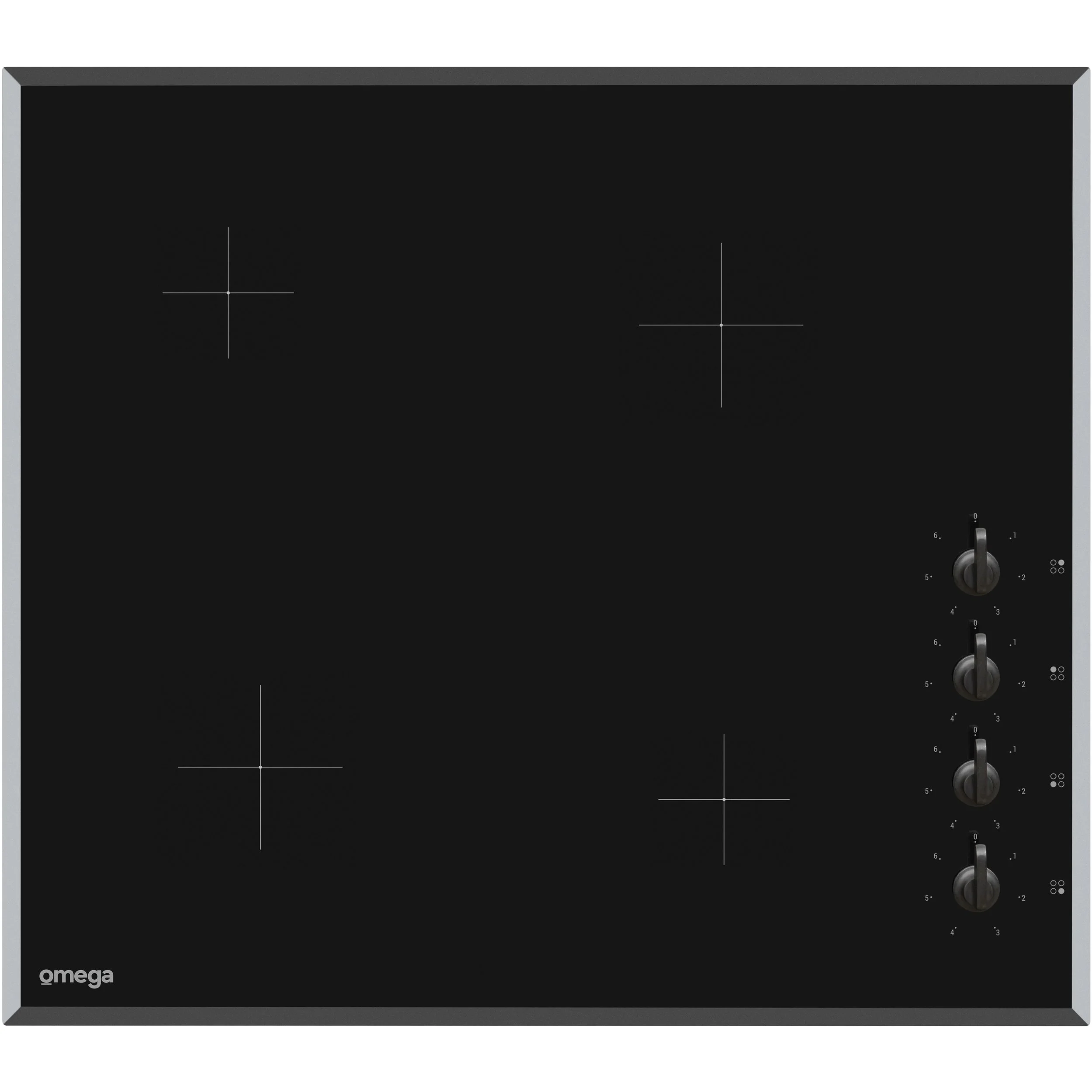 60cm 4 Burner Gas Cooktop OCG60X — Omega Appliances